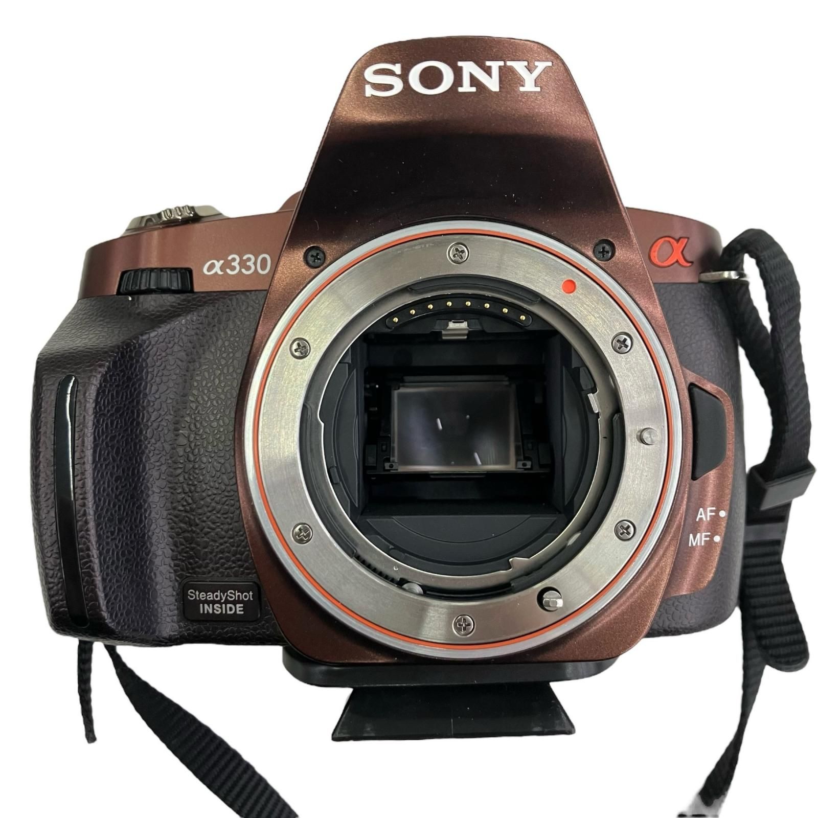 SONY α330 デジタル一眼レフカメラ ブラウン★完動美品★iPhone転送 SONY α330 デジタル一眼レフカメラ ブラウン✨完動美品✨iPhone転送｜