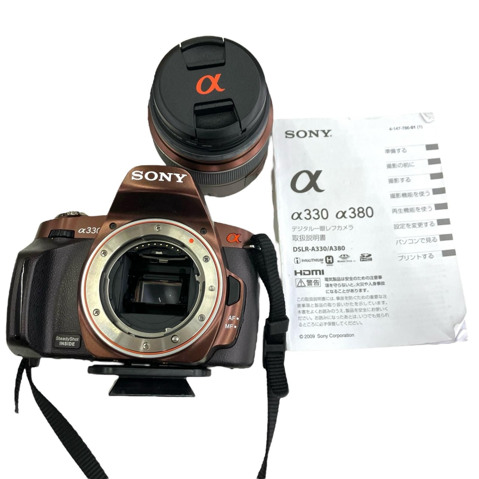 186000 動作確認済み canon キャノン デジタル一眼 α330 DSLR-A330 3.5