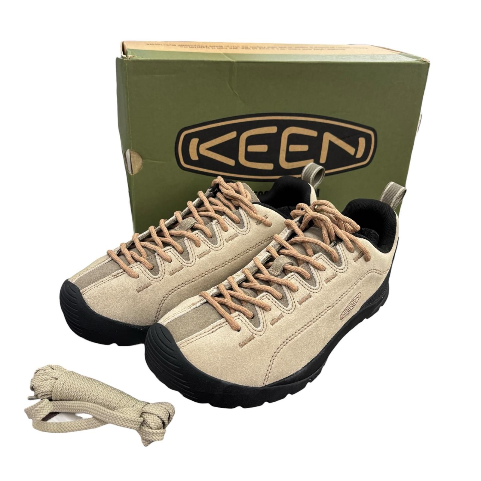 199990 KEEN キーン スニーカー JASPER/ジャスパー 24cm ベージュ