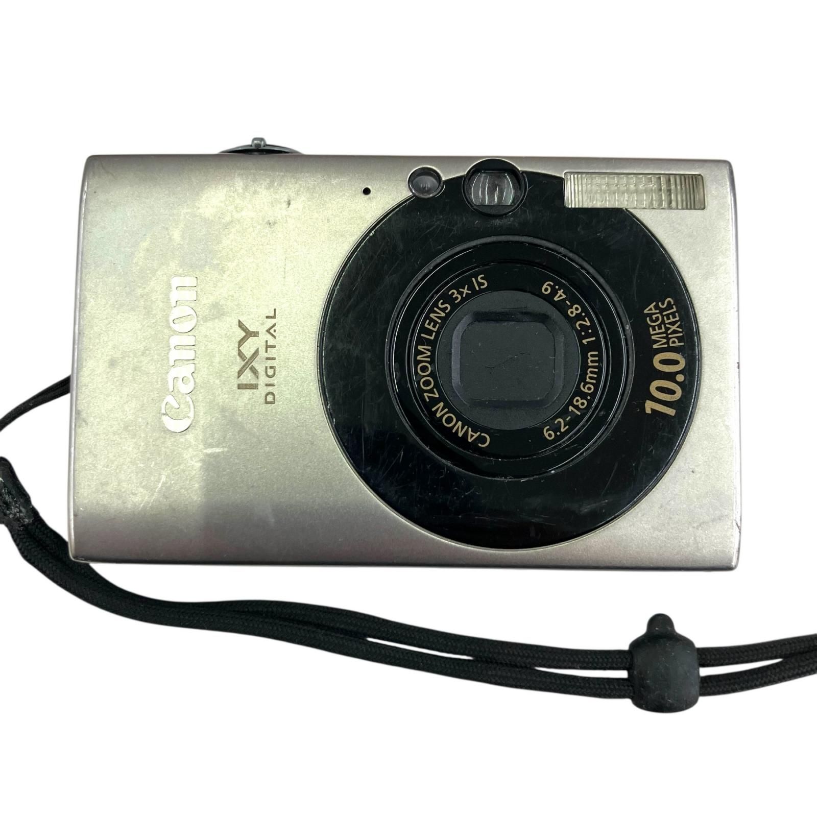 118010 現状品 canon キャノン デジカメ IXY25IS PC1262 シルバー