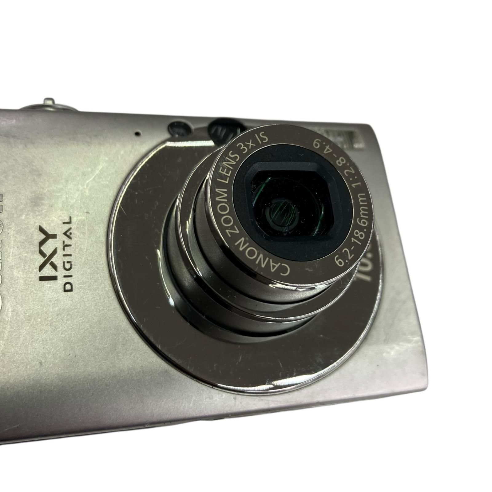 118010 ジャンク品 canon キャノン デジカメ IXY25F PC1262 シルバー