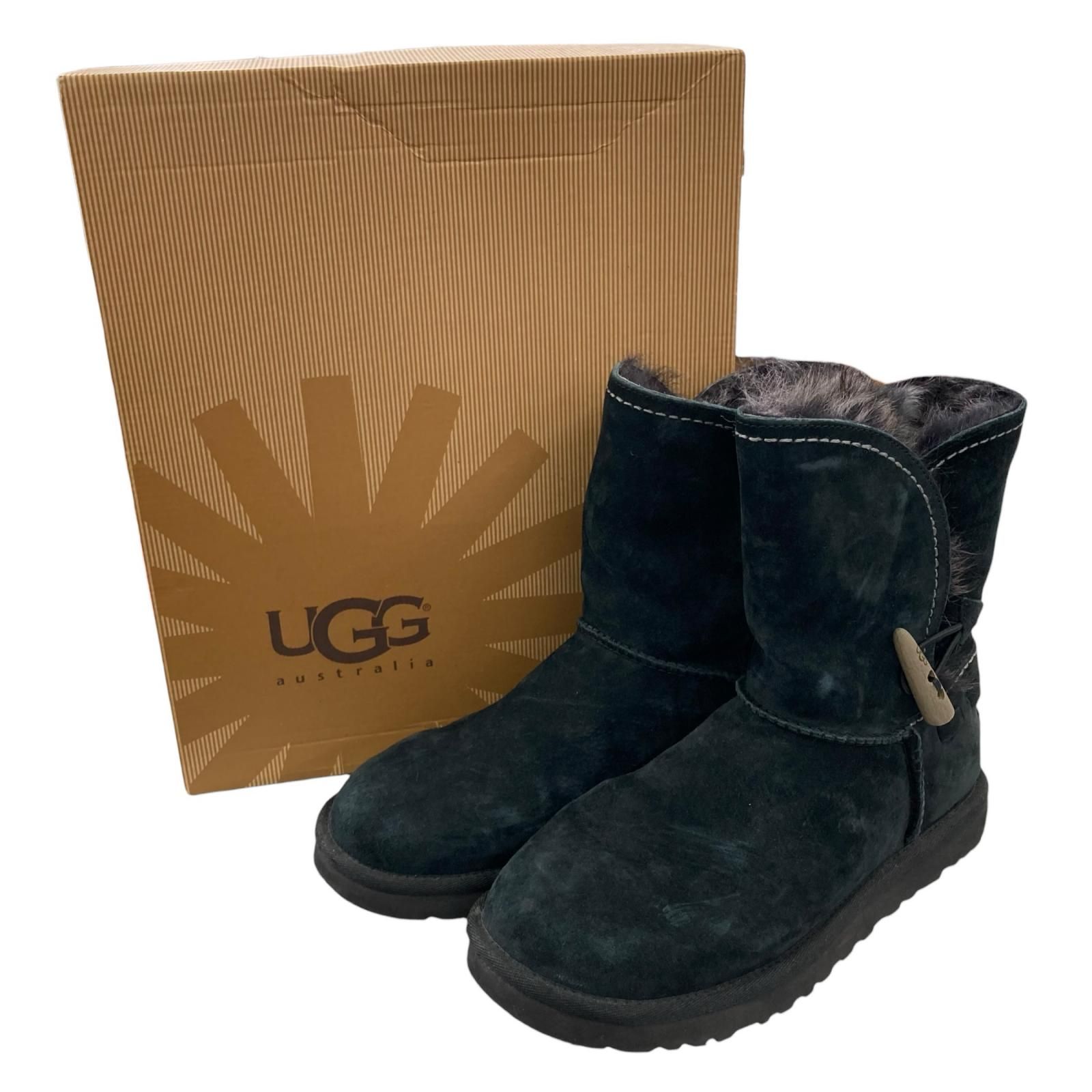 186000 現状品 UGG ムートンブーツ 24cm - メルカリ