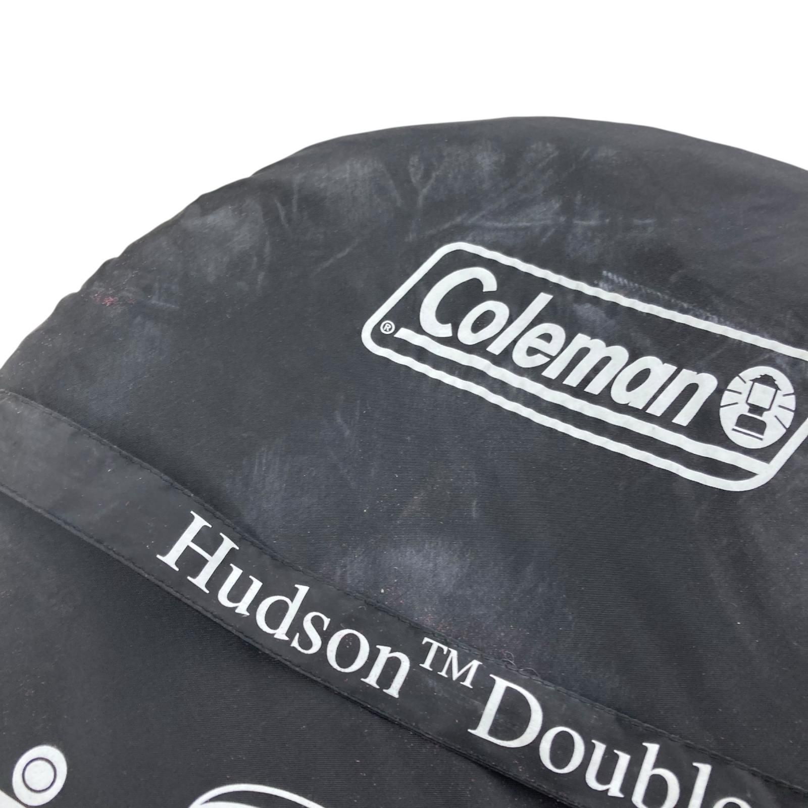 186000 Coleman コールマン Hudson Double 二人用寝袋 カーキ×ブルー