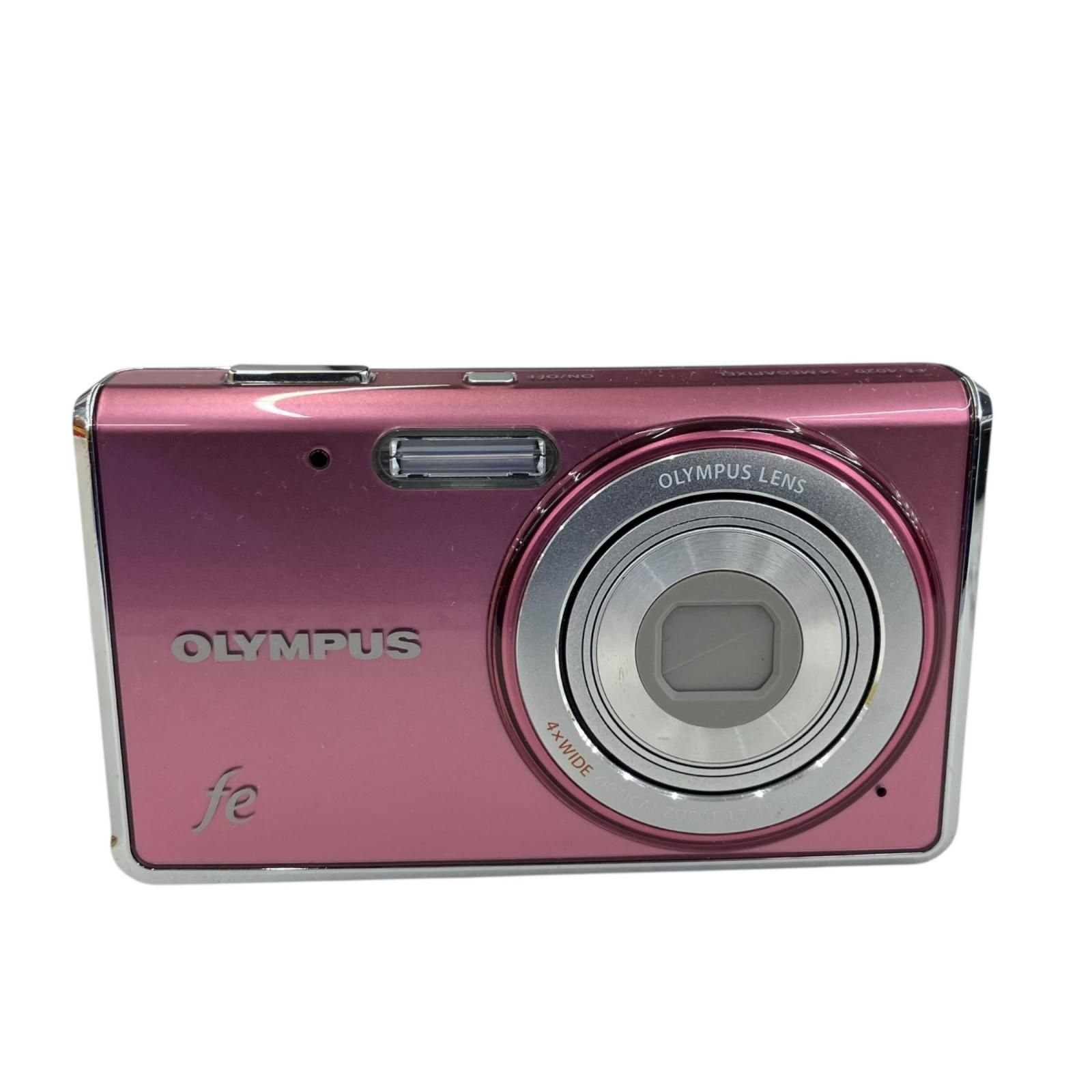 118011 動作未確認 OLYMPUS オリンパス デジタルカメラ FE-4020 ピンク