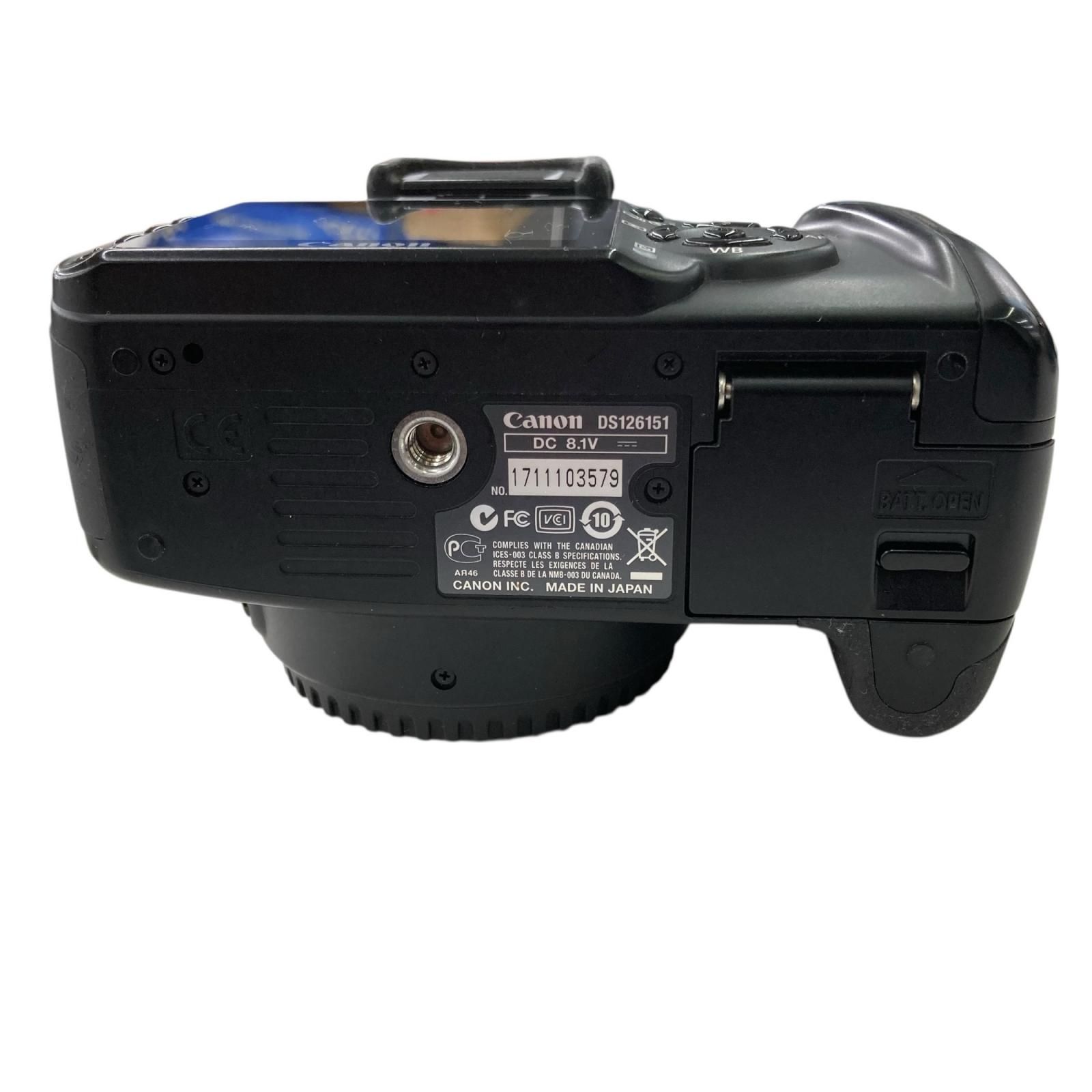 186000 canon キャノン DS126151 EOS kiss digitalx 18-55mm 55