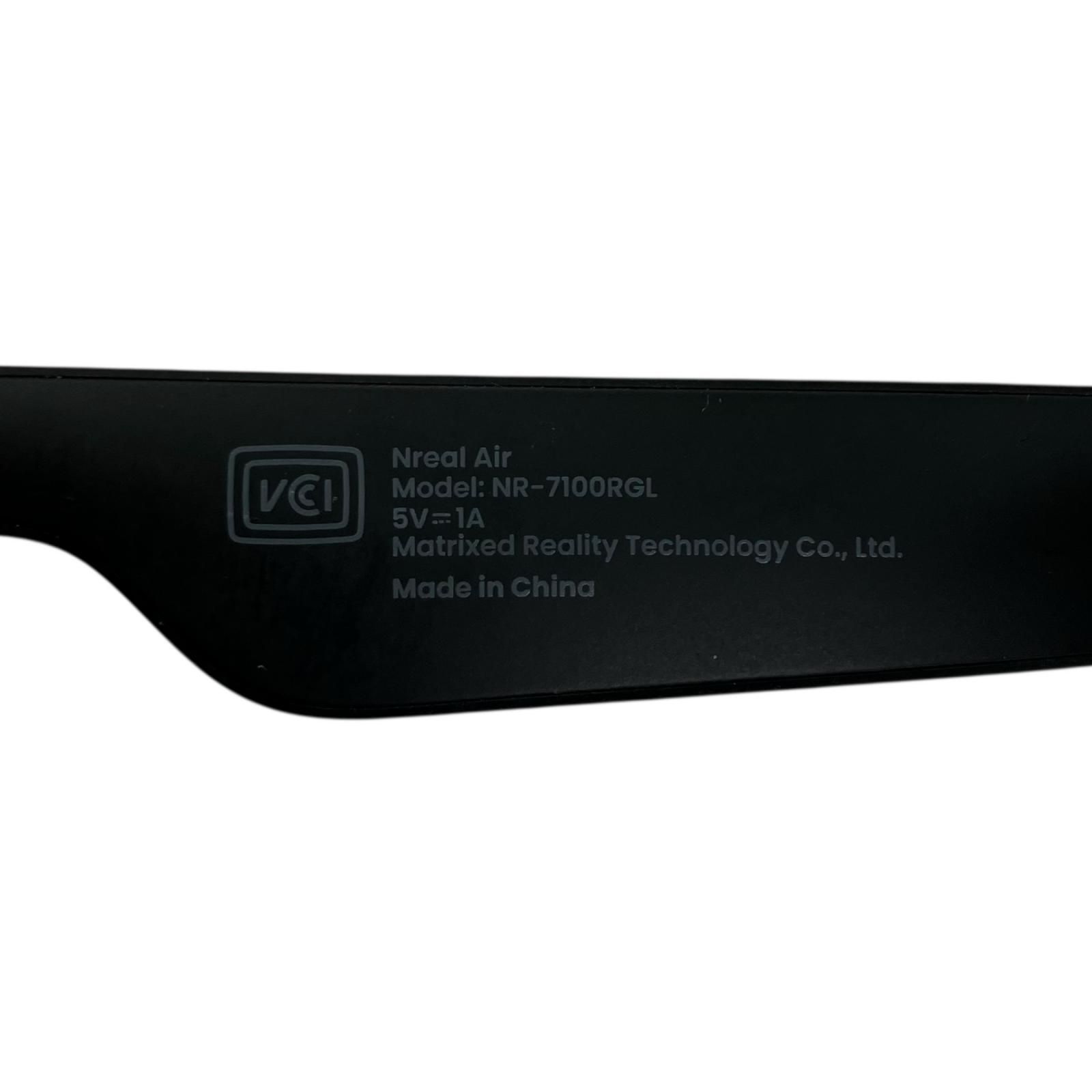186000 ジャンク品 Nreal Nreal Air NR-7100RGL スマートグラス