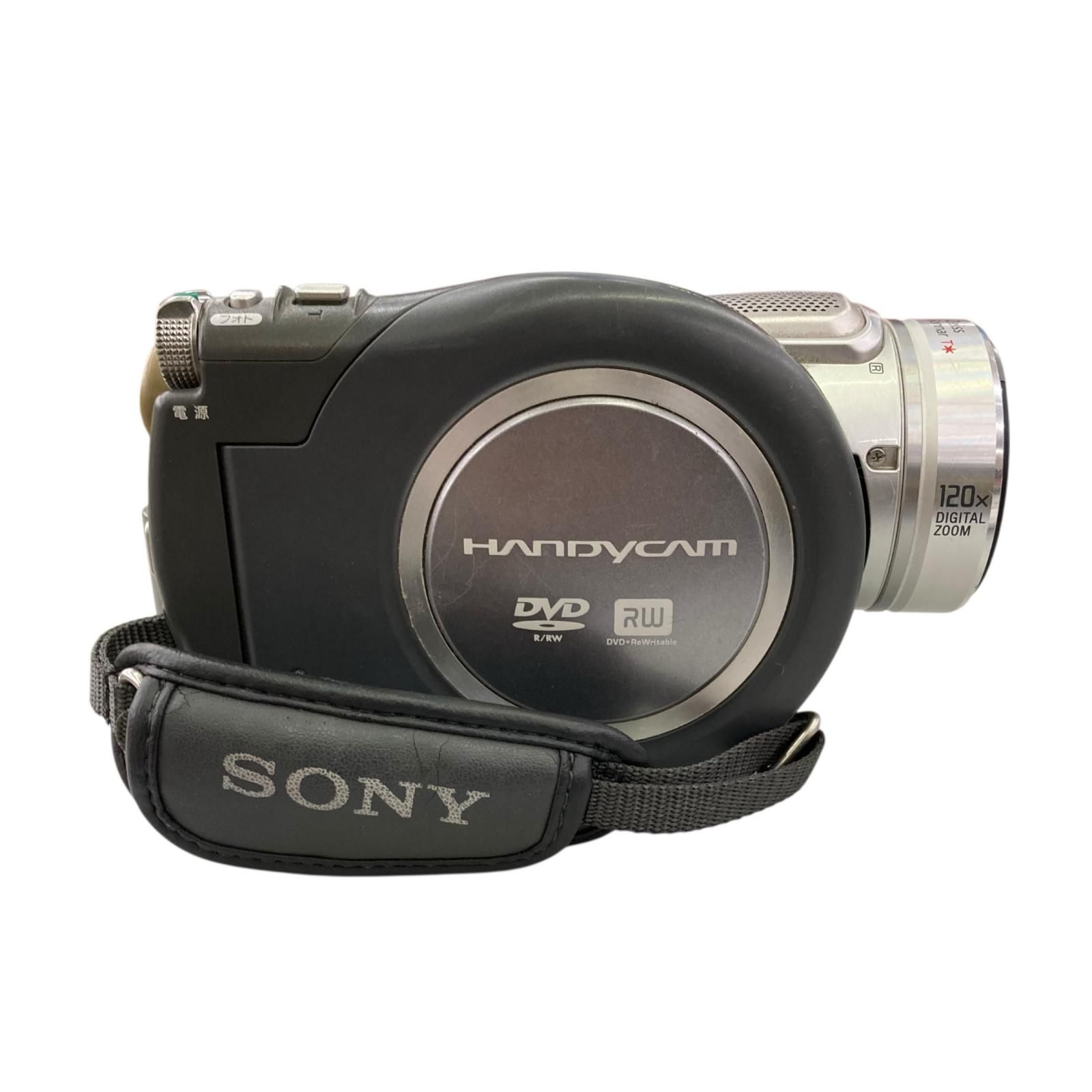 186000 動作未確認 SONY ソニー ビデオカメラ DCR-DVD505 - メルカリ