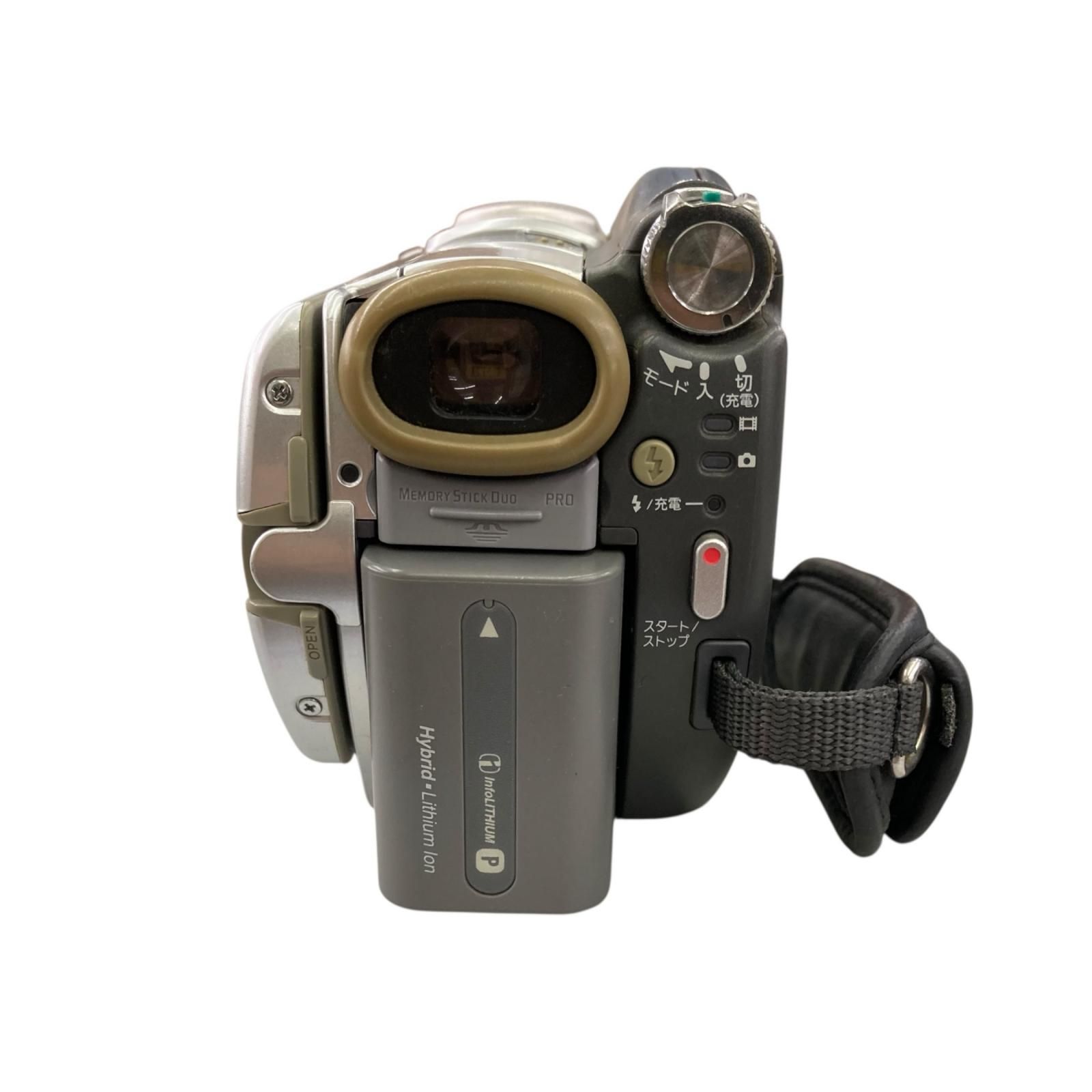 186000 動作未確認 SONY ソニー ビデオカメラ DCR-DVD505 - メルカリ