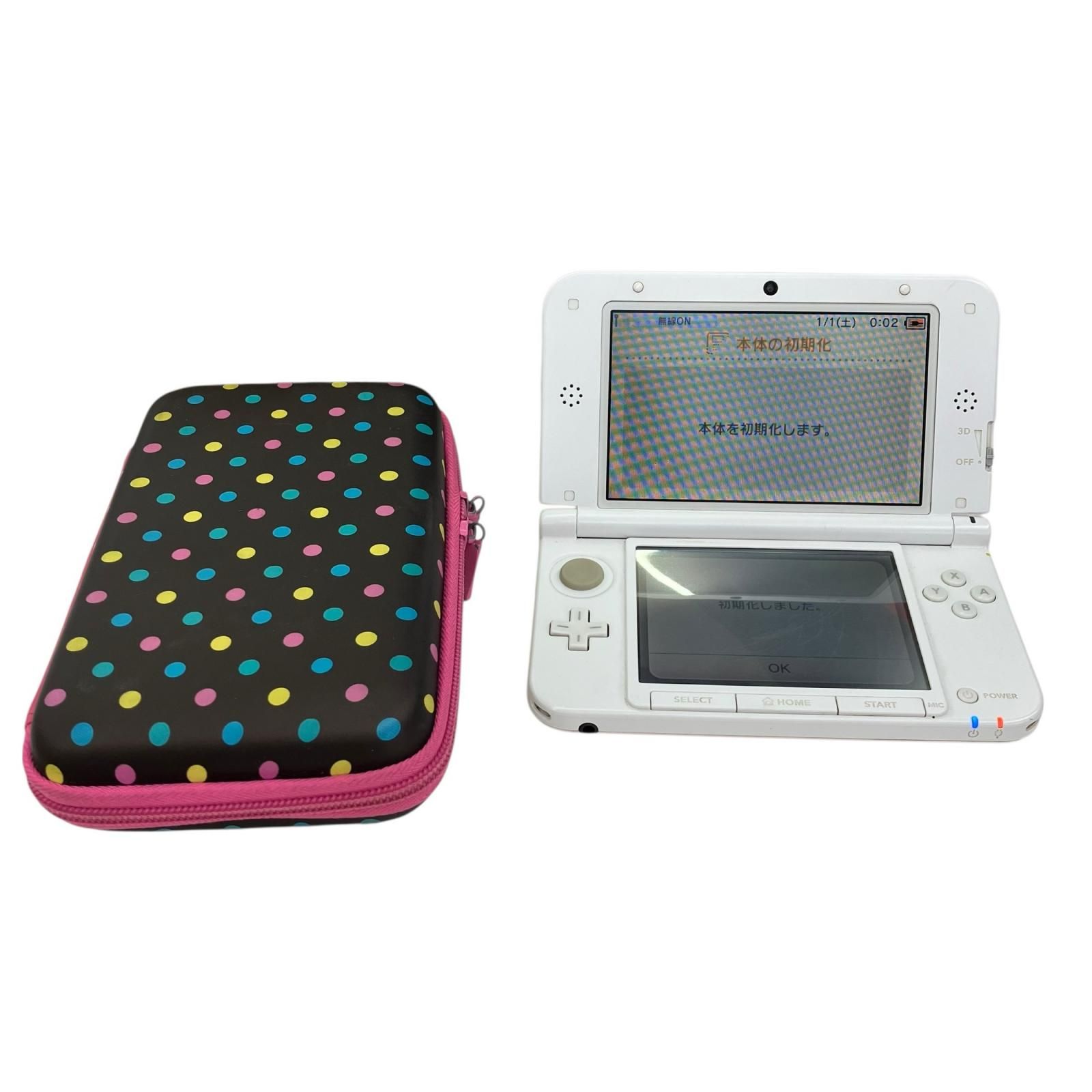 ニンテンドー 3DS LL ピンク/ホワイト　【動作確認済】 Amazon | Newニンテンドー3DS LL ピンク×ホワイト【メーカー生産終了
