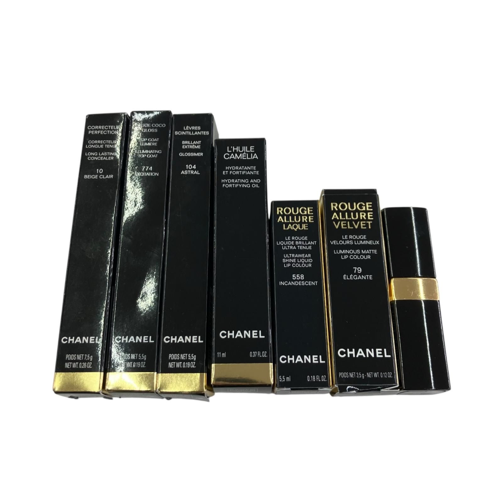 186005 現状品 CHANEL シャネル コスメ 3点まとめ売り メイクアップ