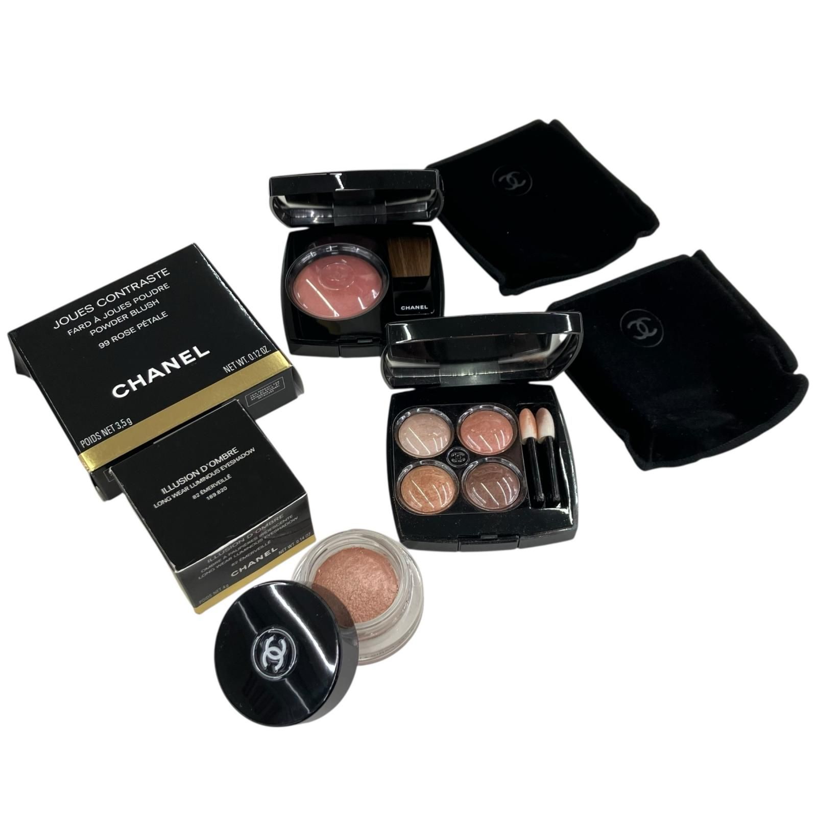 186005 現状品 CHANEL シャネル コスメ 3点まとめ売り - メルカリ