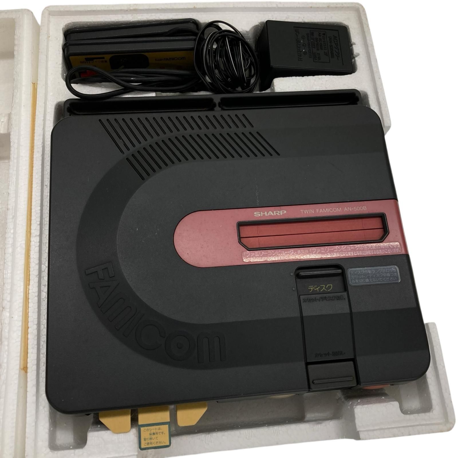 186000 通電確認のみ SHAP シャープ ツインファミコン AN-500B - メルカリ