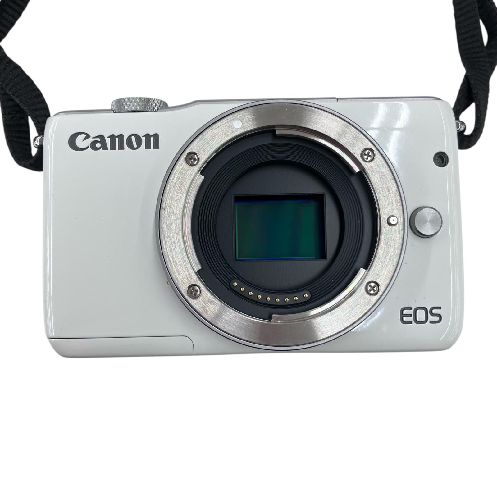186000 ジャンク品 canon キャノン ミラーレス一眼 PC2179 ホワイト