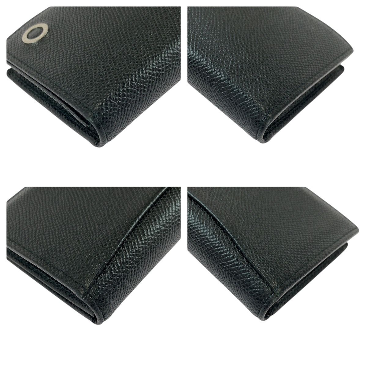 未使用級✨ブルガリ 名刺入れ パスケース ブルガリマン サークルロゴ 黒 未使用級✨ブルガリ 名刺入れ パスケース ブルガリマン サークルロゴ