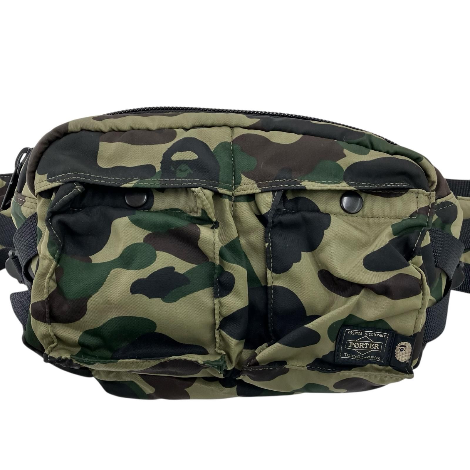1860001 POTER×A BATHING APE ウエストバッグ ボディバッグ 