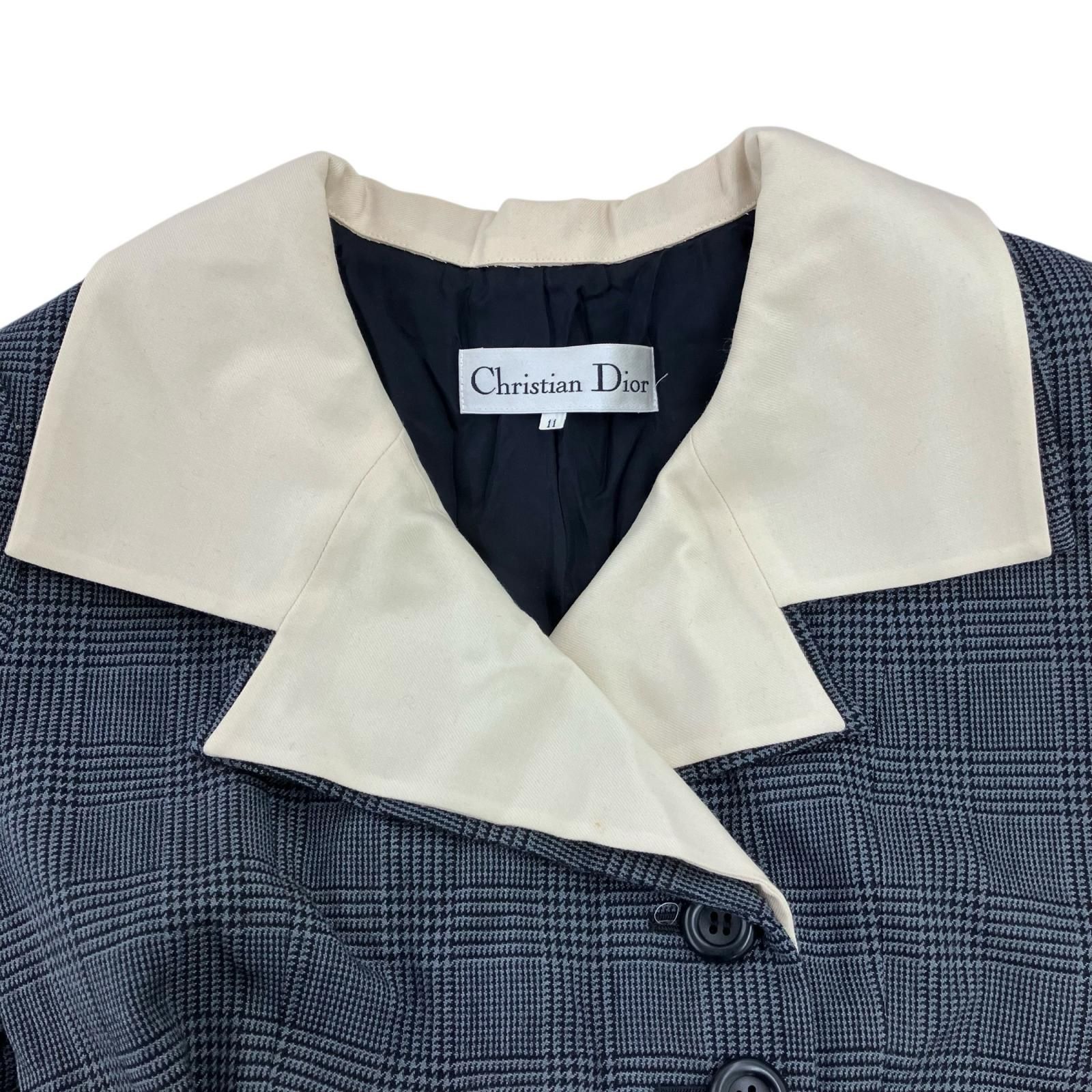 186005 Christian Dior クリスチャンディオール テーラードジャケット 