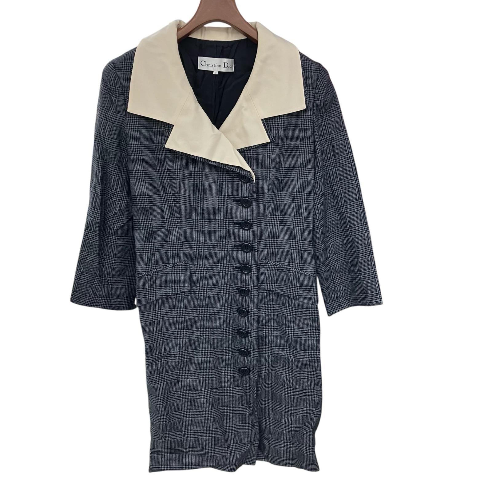 【クリスチャンディオール】テーラードジャケット　フォーマル　アウター　羽織　上品 186005 Christian Dior クリスチャンディオール テーラードジャケット