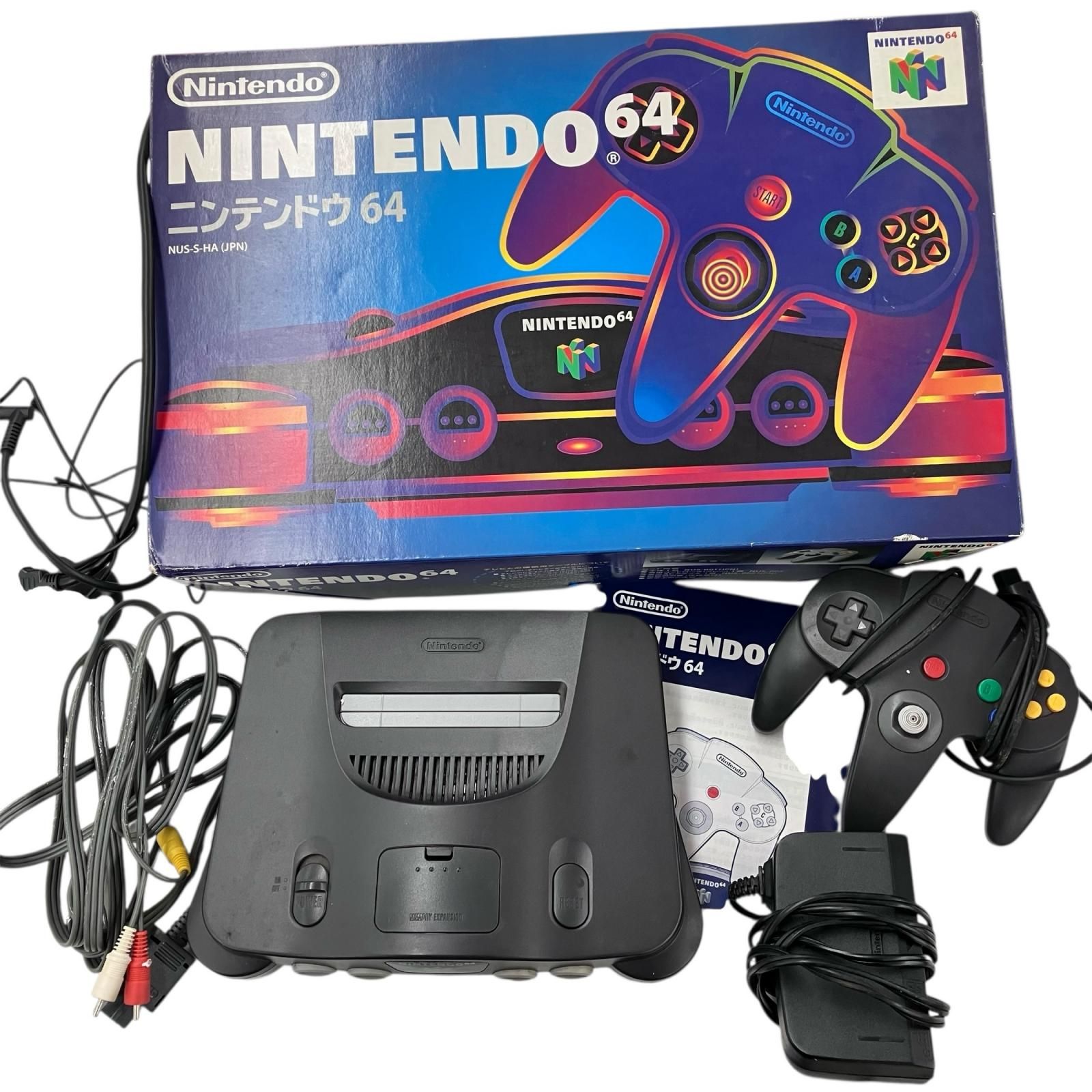 186000 通電確認のみ Nintendo 任天堂 ニンテンドウ Nintendo64 NUS-S
