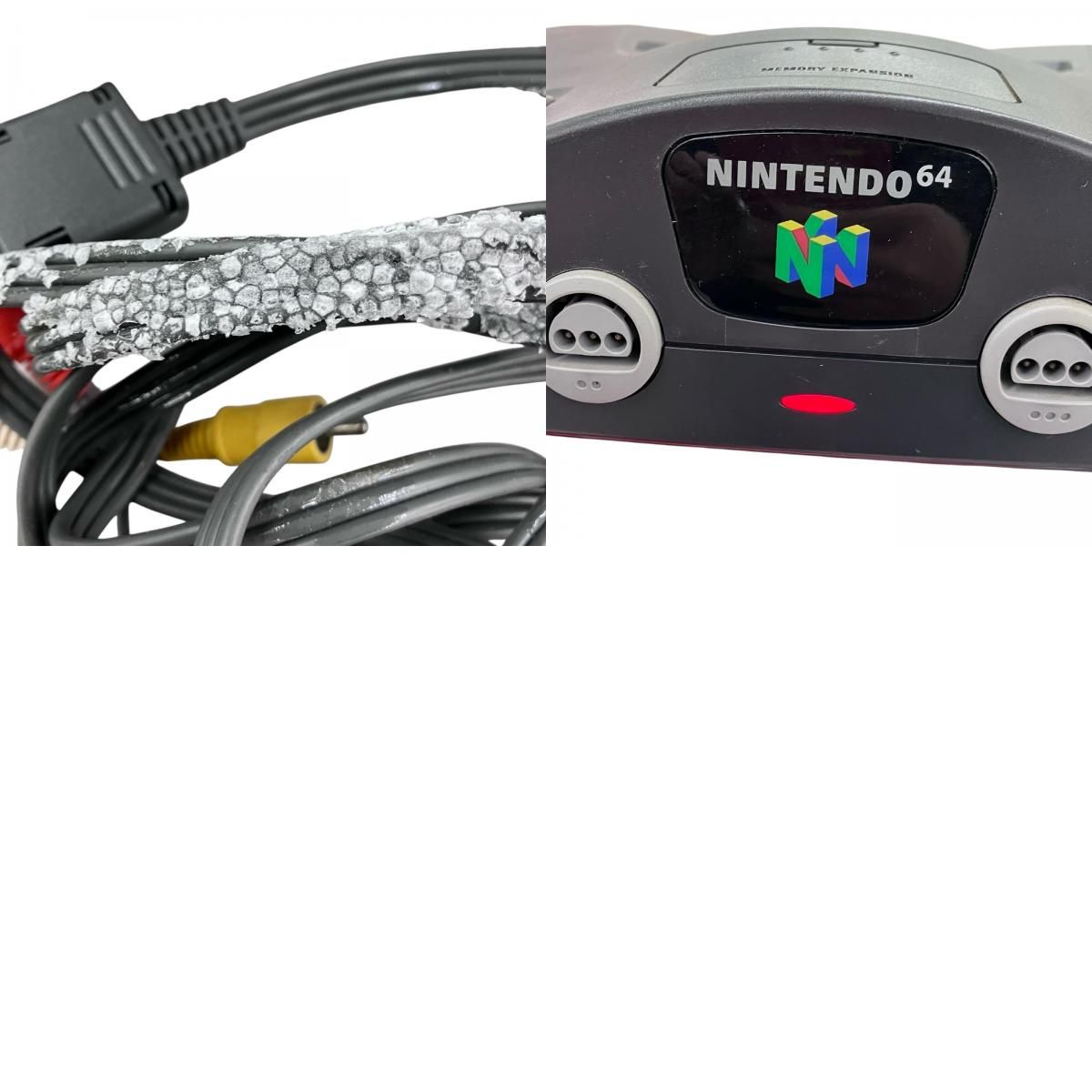 186000 通電確認のみ Nintendo 任天堂 ニンテンドウ Nintendo64 NUS-S