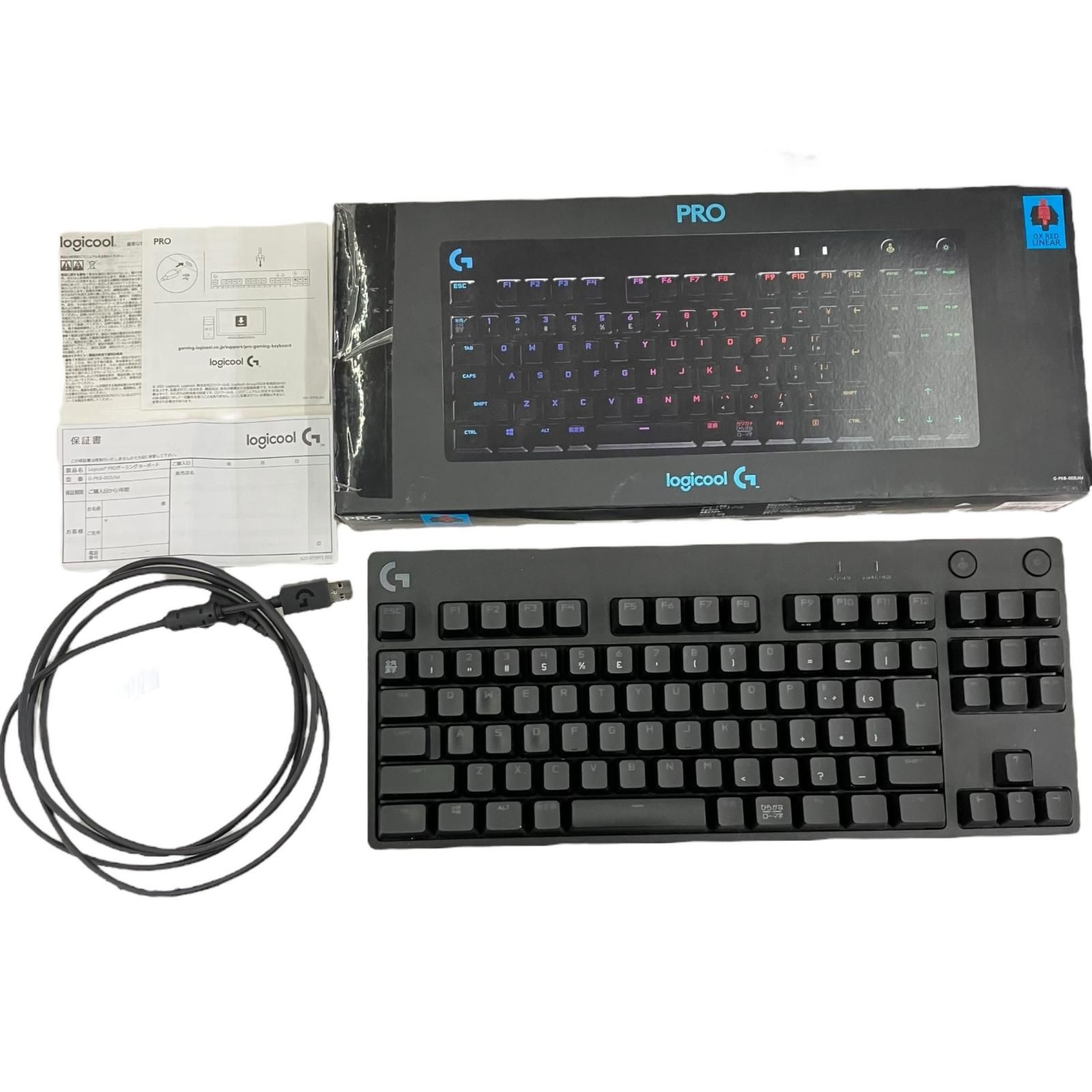Logicool G(ロジクール G) ゲーミングキーボード テンキーレス ワイ
