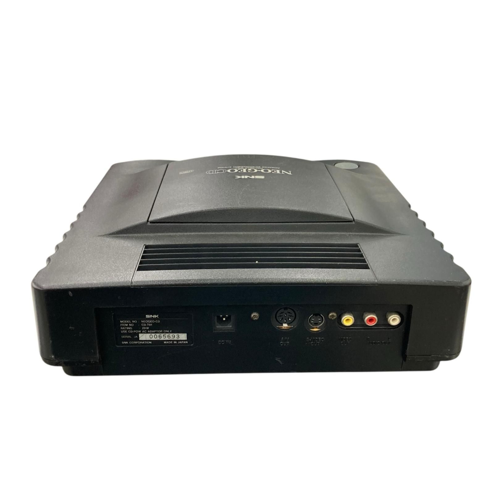 ネオジオCD 本体 動作未確認 箱付き ネオジオCD 本体 動作未確認 箱