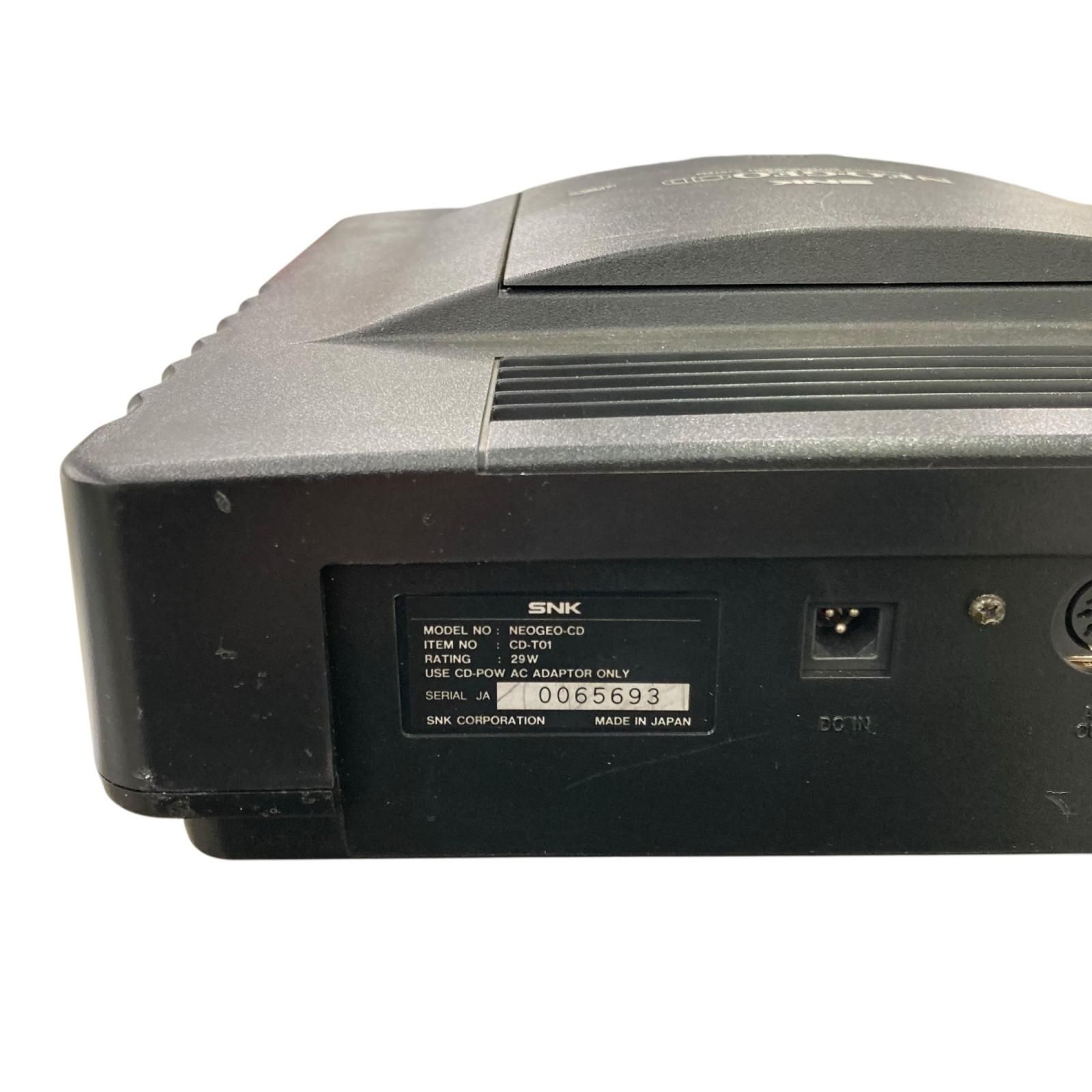 199990 動作未確認 現状品 SNK NEOGEO CD ネオジオCD 本体のみ - メルカリ