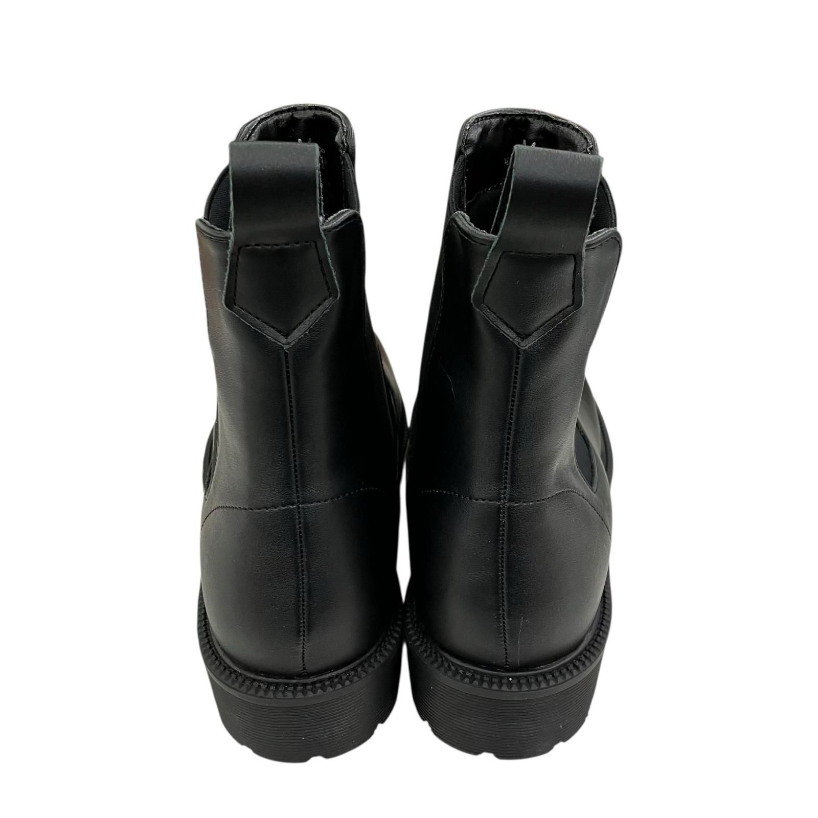 186000 ラクナ RAKUNA 整体 サイドゴア ブーツ AZ-826 ブラック - メルカリ