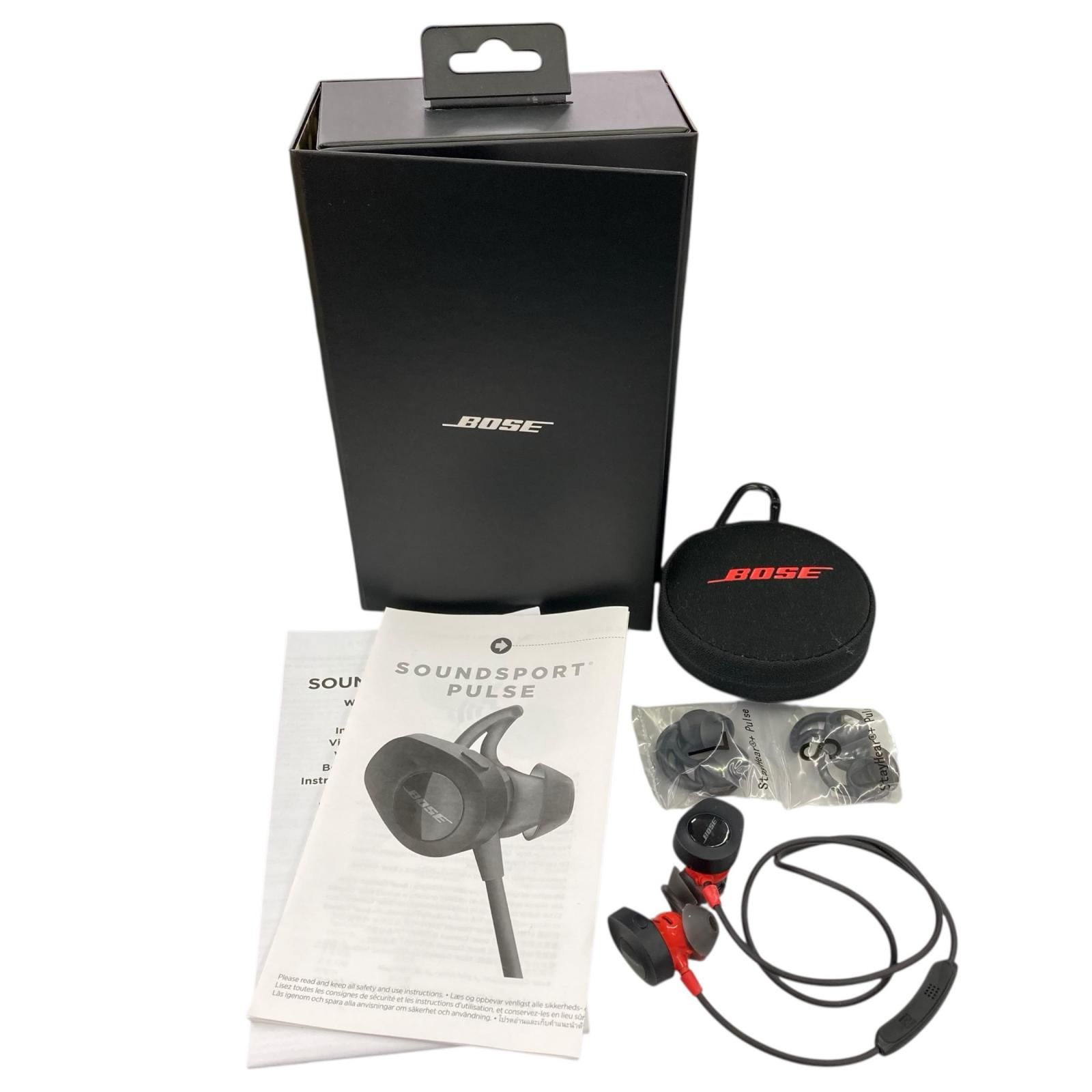 186000 動作未確認 BOSE SOUNDSPORT PULSE ワイヤレスイヤホン - メルカリ