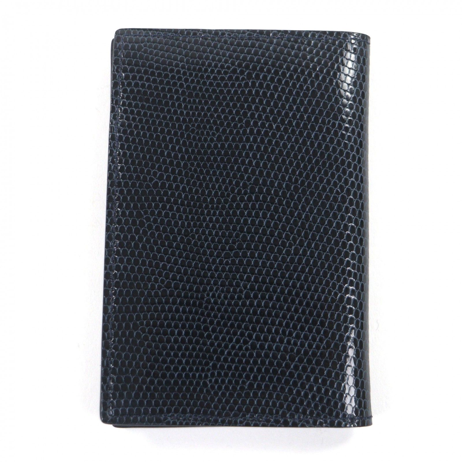 美品▽Camille Fournet カミーユフォルネ 21.14 リザード マリーン