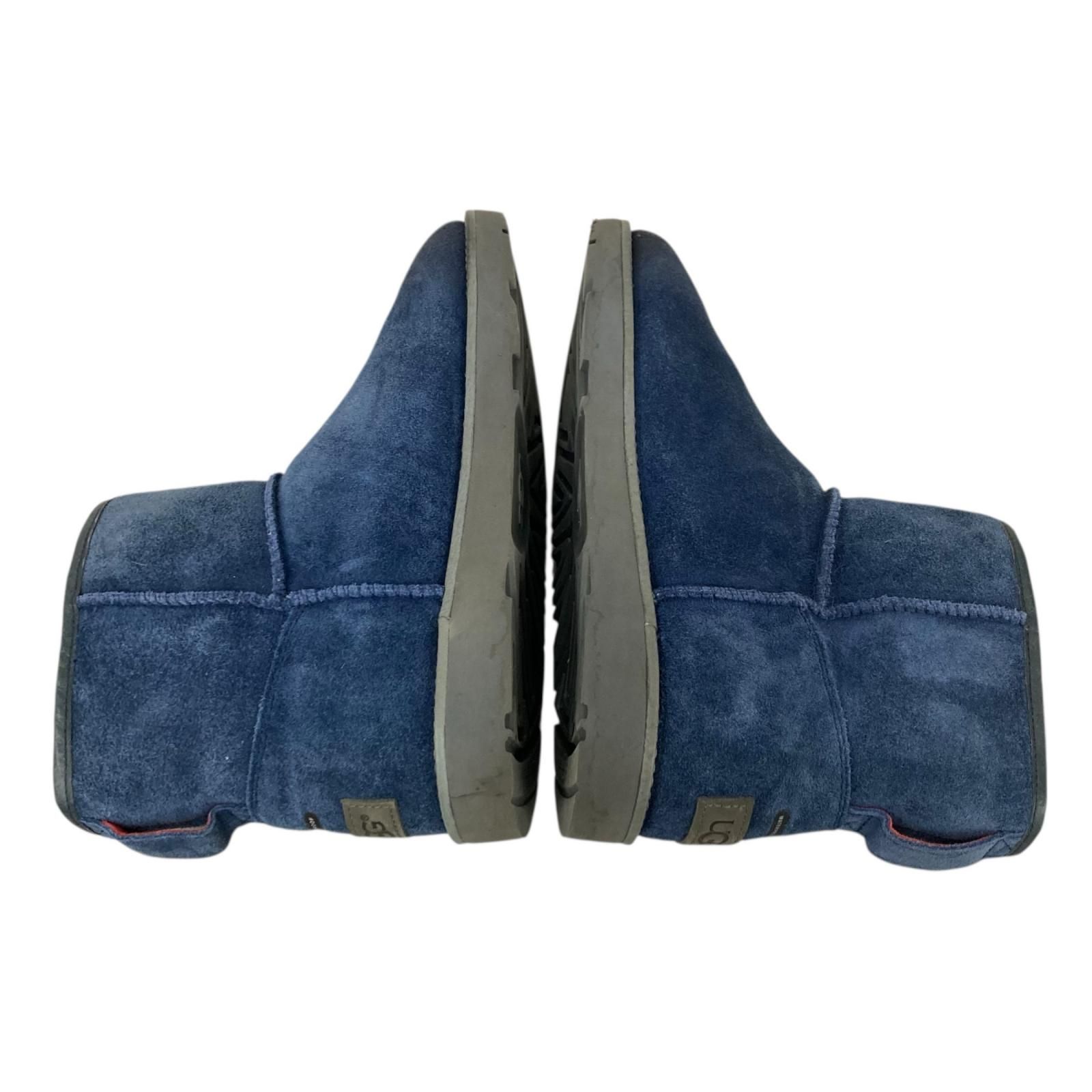 170051 現状品 UGG アグ クラシックミニ ムートンブーツ 25cm ネイビー
