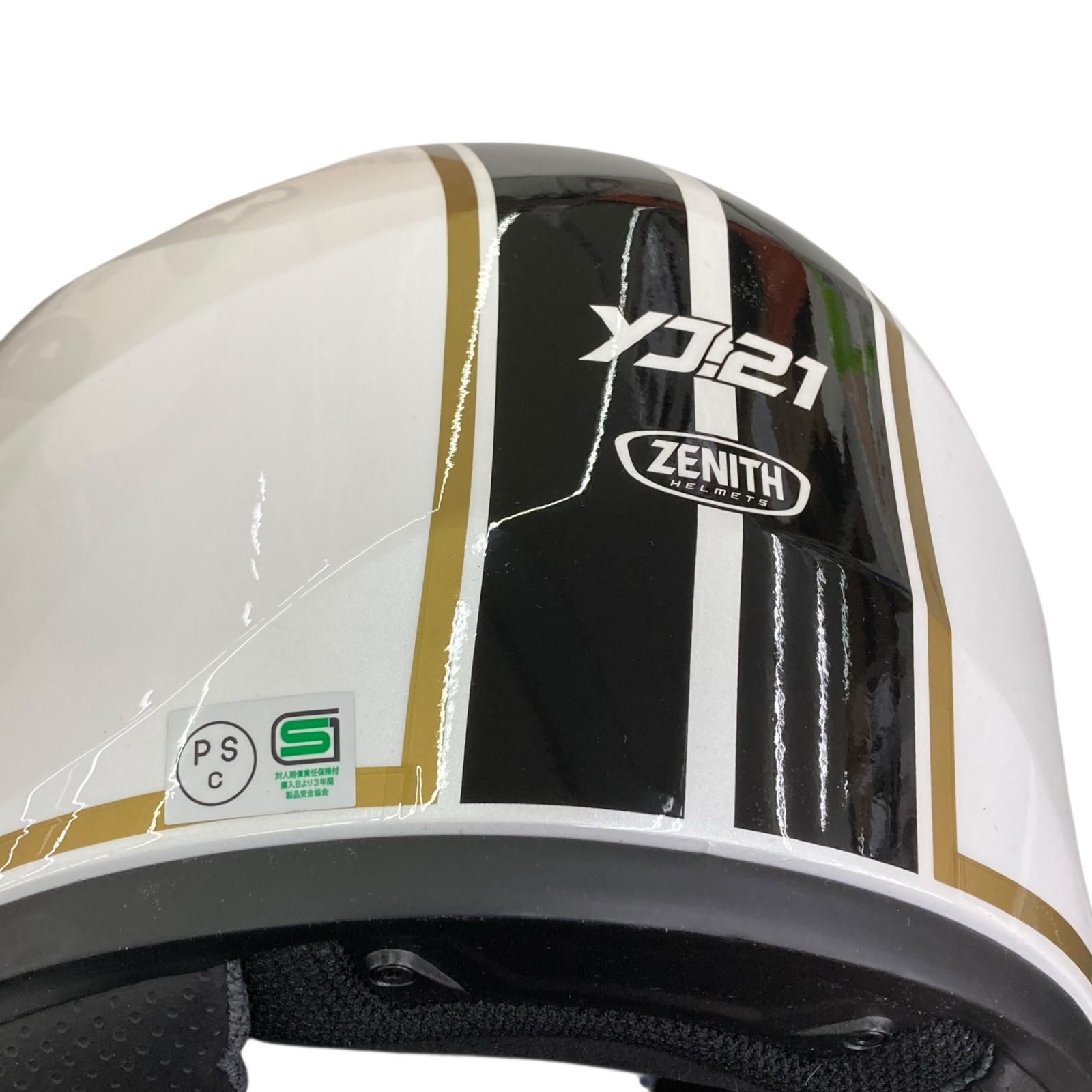 ZENITH HELMETS ホワイト フルフェイスヘルメット フルフェイス ゼニス ヘルメット 教えて YSP はじめてのバイク用品選び