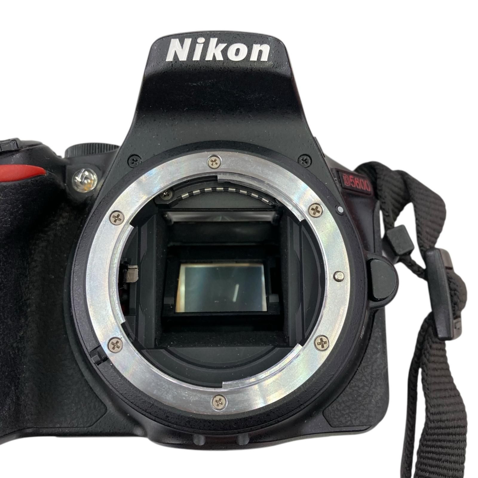 186000 動作未確認 Nikon ニコン D5600 ダブルズームキット - メルカリ