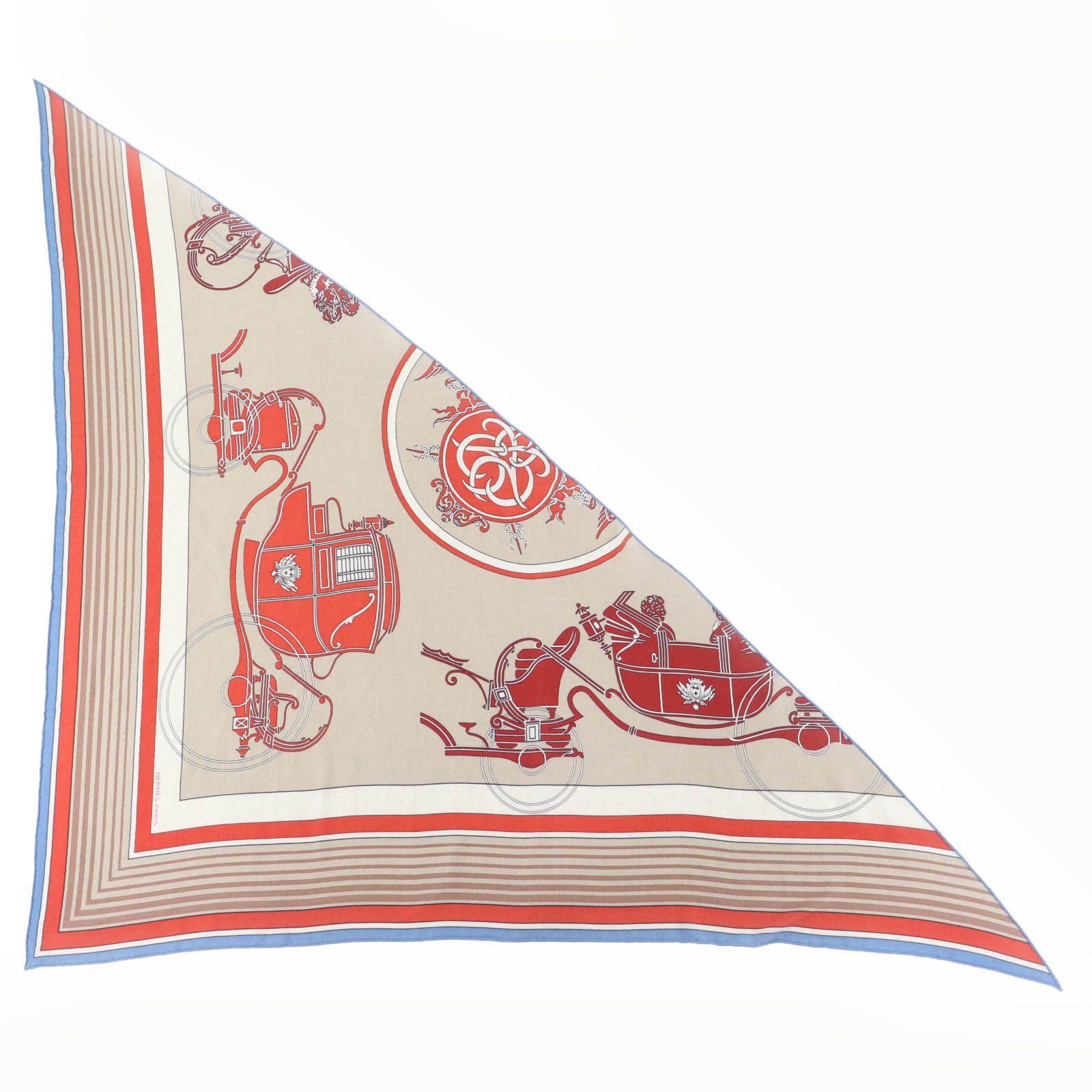 未使用品◇HERMES エルメス 24AW トライアングルジェアン Ex Libris