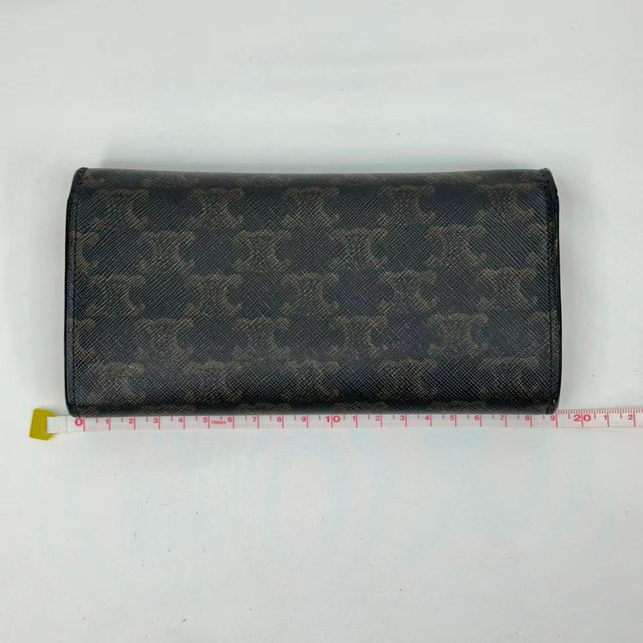 CELINE セリーヌ トリオンフキャンバス ラージウォレット PVC×レザー