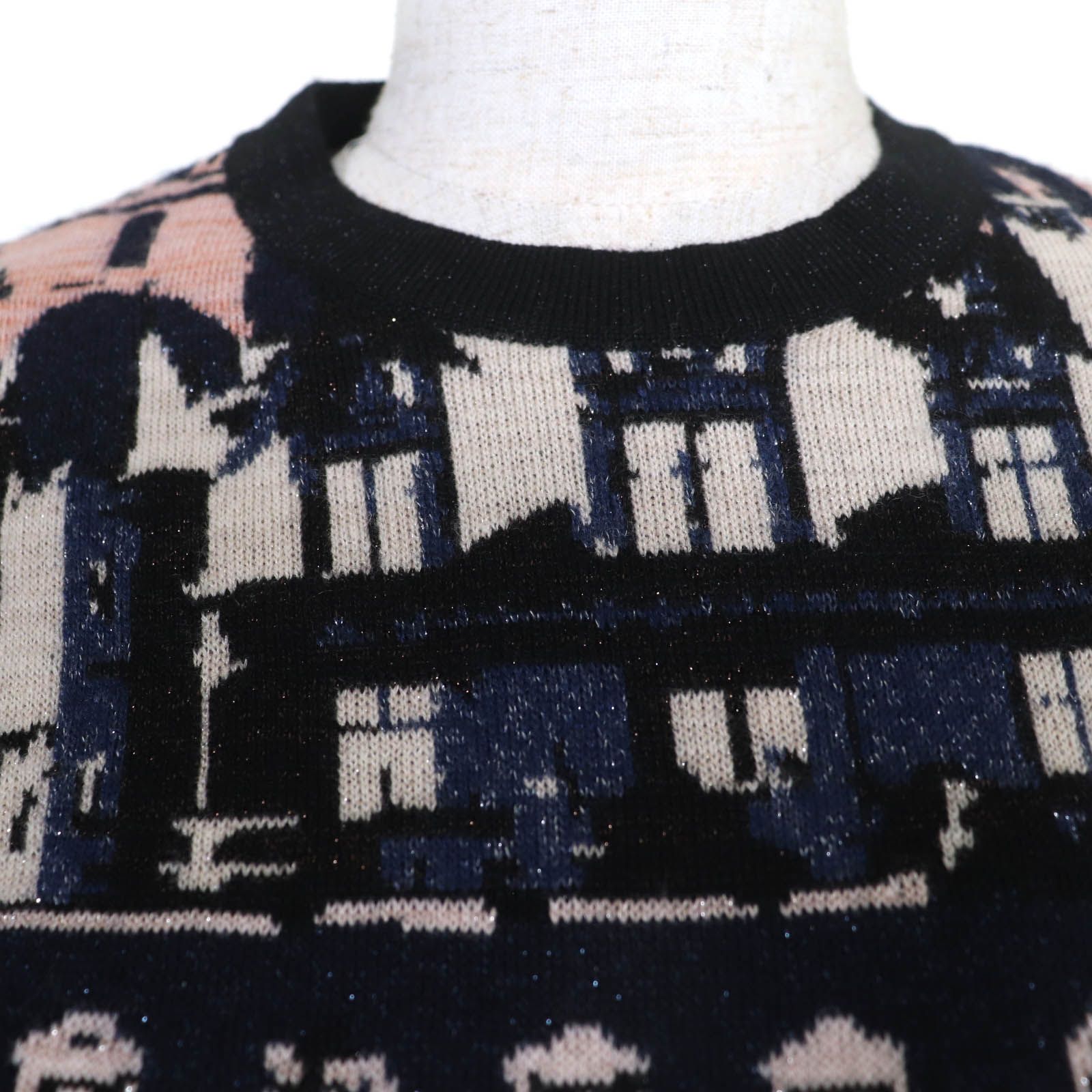 極美品☆CHANEL シャネル 21A P71031K10156 カシミヤ ココボタン