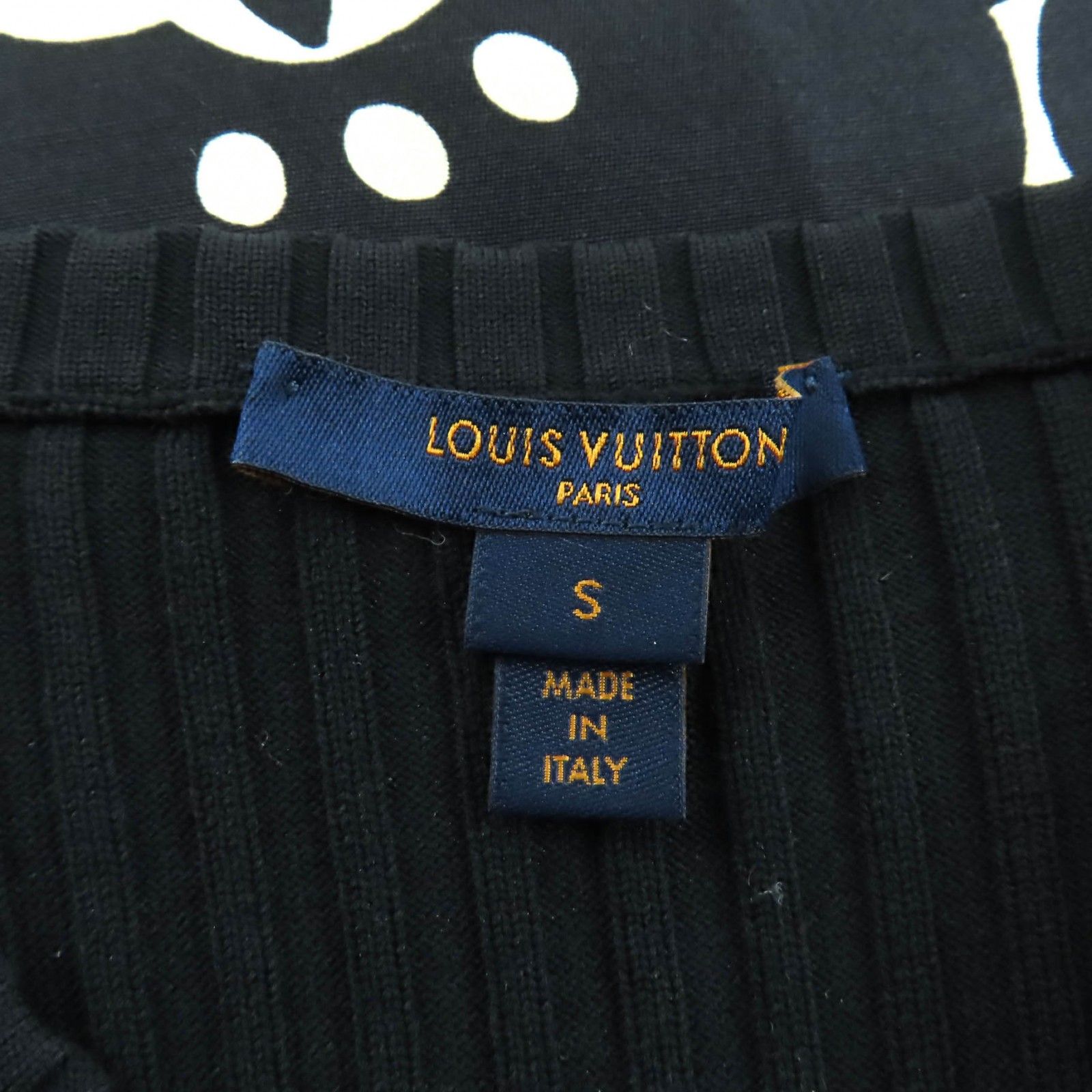 極美品☆LOUIS VUITTON ルイヴィトン 裏地シルク100％ ロゴZIP