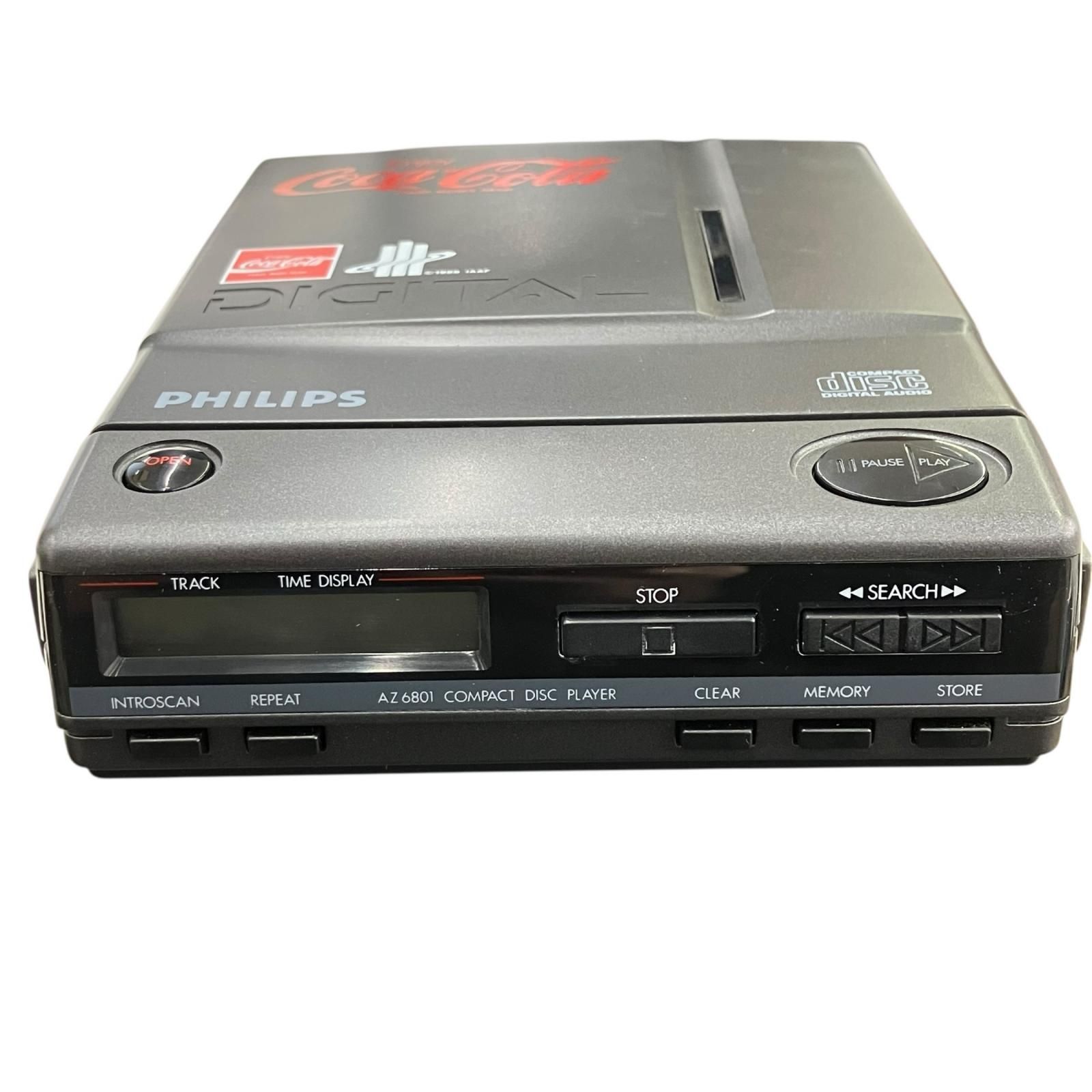 ジャンク】PHILIPS フィリップス ポータブルCDプレーヤー AZ6821/06