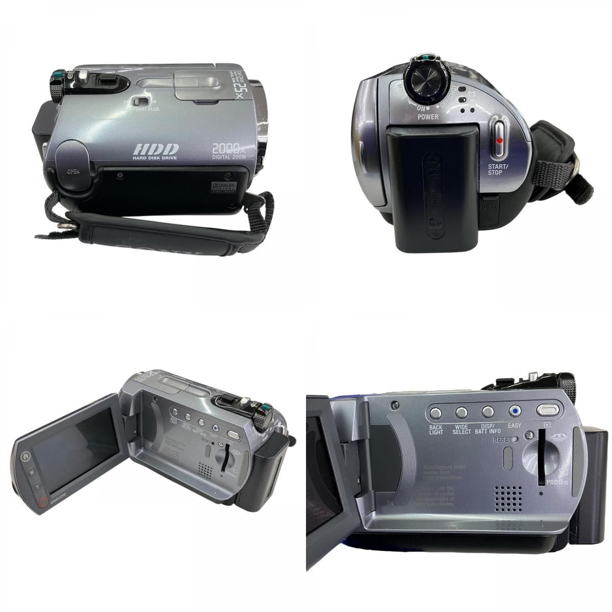 【動作確認済】SONY ビデオカメラ　☺︎ 186001 動作確認済み sonny ソニー ハンディカム 186001 動作確認済み