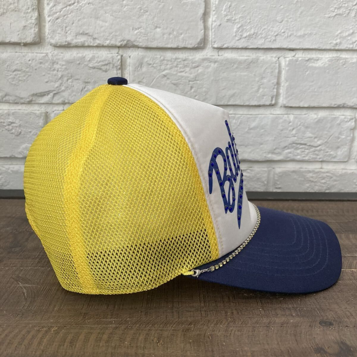 スワロフスキー Baby Milo Logo メッシュ キャップ a bathing ape BAPE