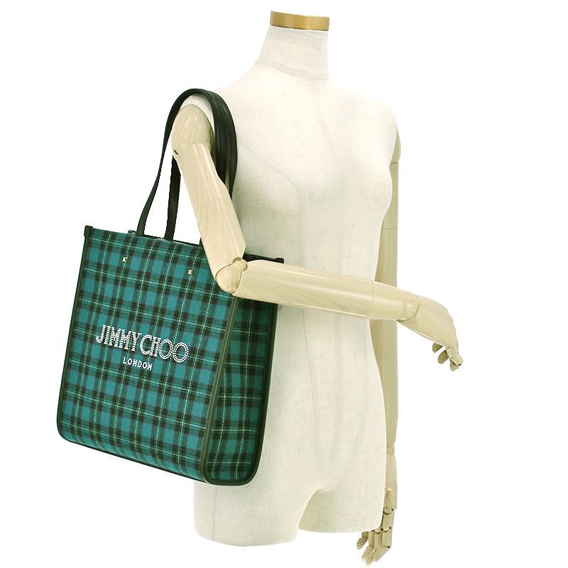 ジミーチュウ JIMMY CHOO トートバッグ ユニセックス A4収納 N/S TOTE