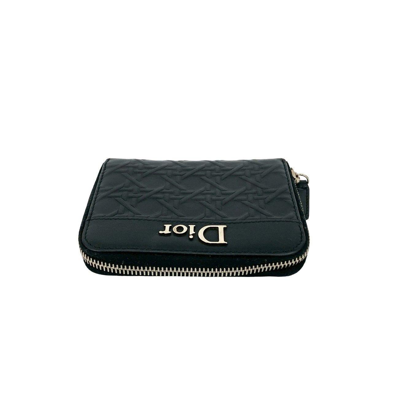 Dior 二つ折り財布 ブラック グレー 名刺入れ 小銭入れ Dior - □美品 
