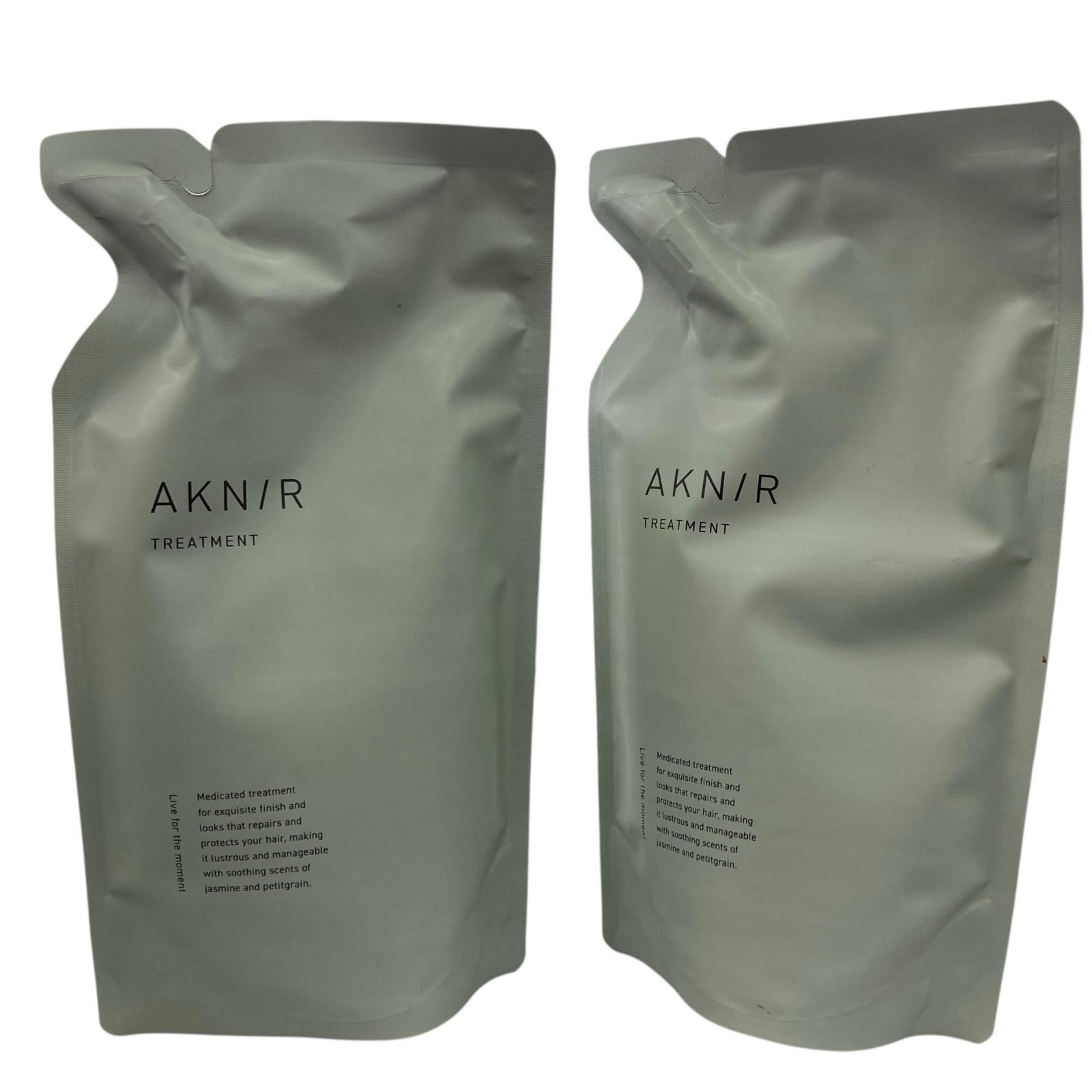 新品未使用　アクニー AKNIR 詰替セット アクニー AKNIR ヘアシャンプー トリートメント 詰め替え 梨花 セット