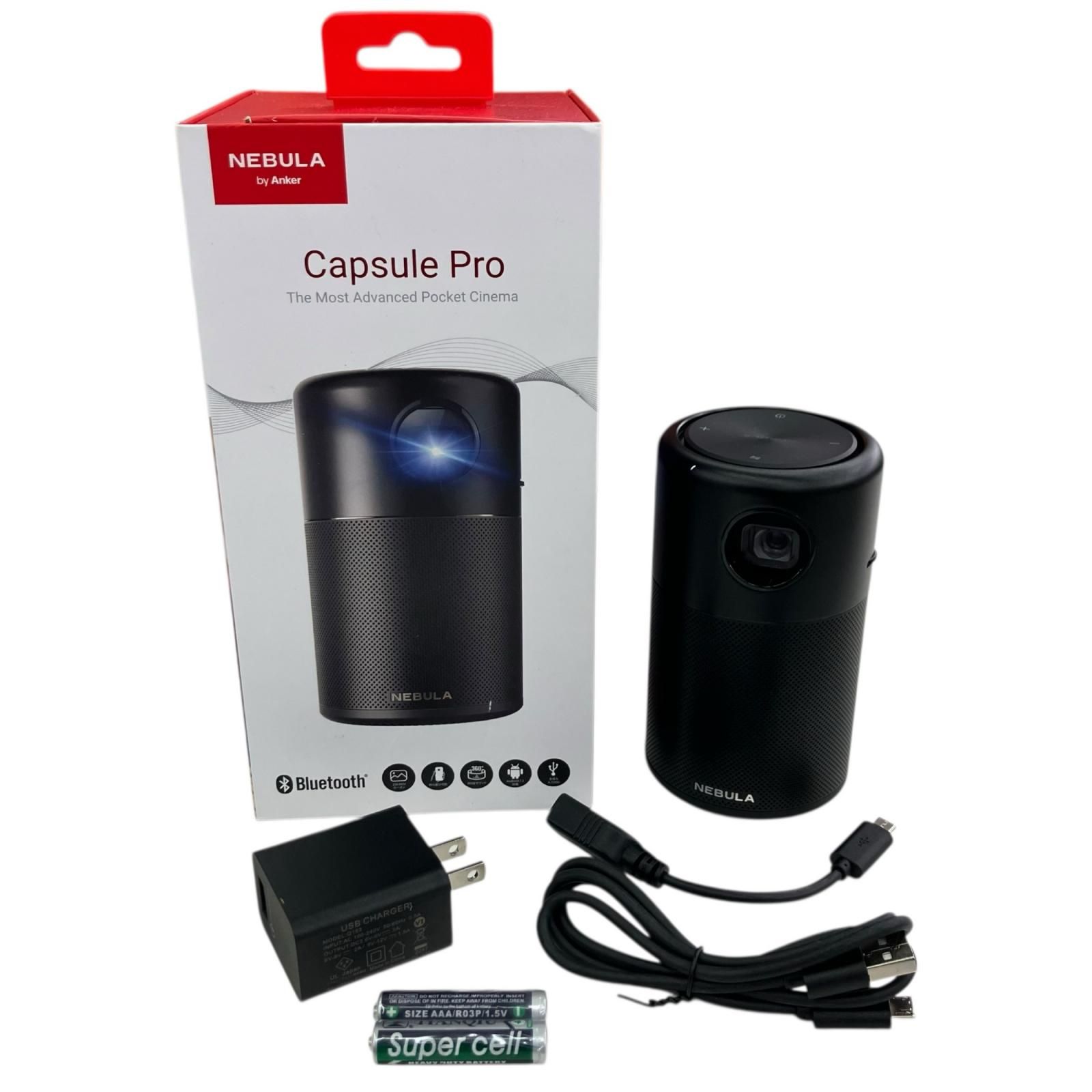 186000 通電確認のみ Anker NEBULA Capsule Pro モバイル