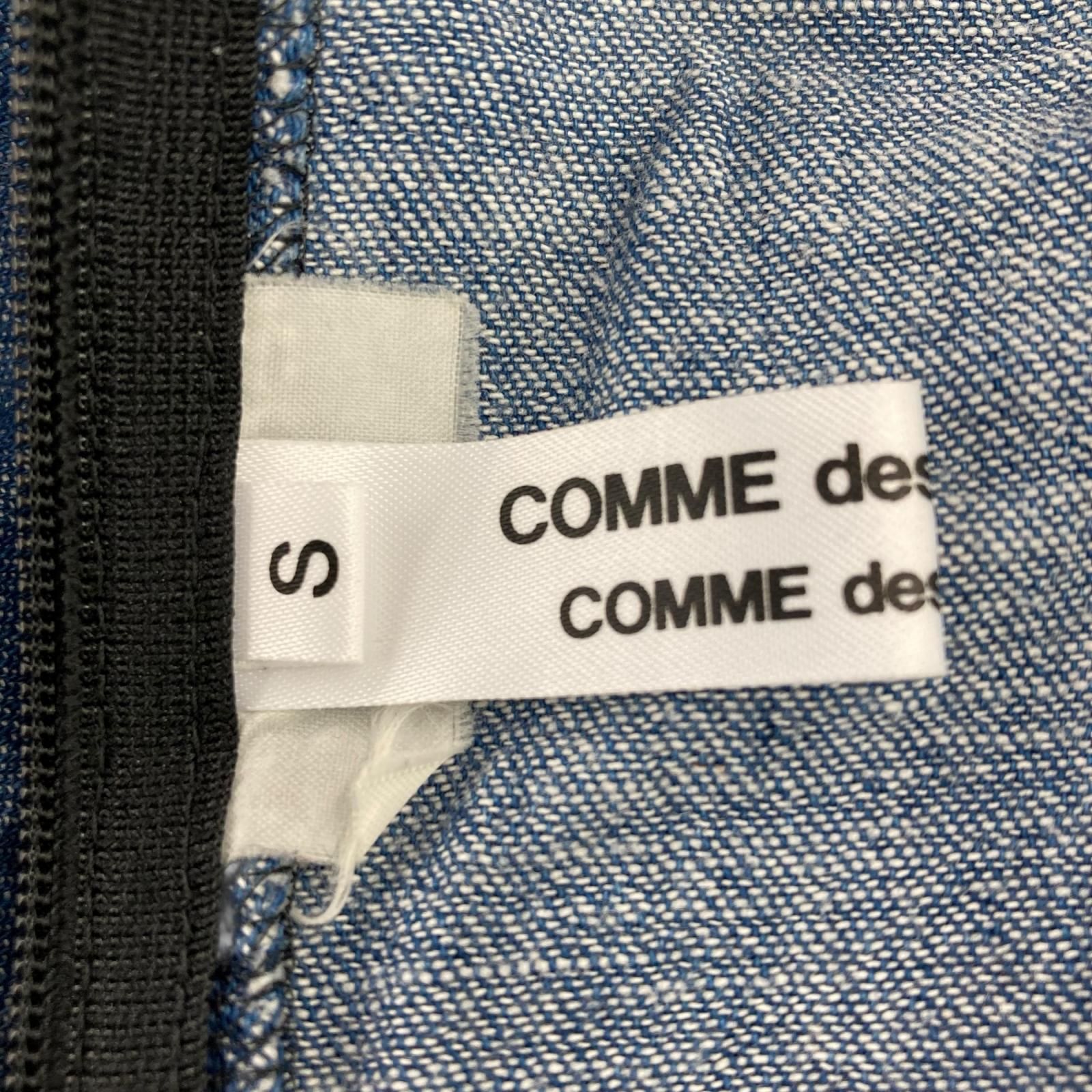 美品　COMME des GARCONS コムデギャルソン　丸襟デニムワンピース 186000 COMME des GARCONS コムデギャルソン デニムワンピース S 丸襟