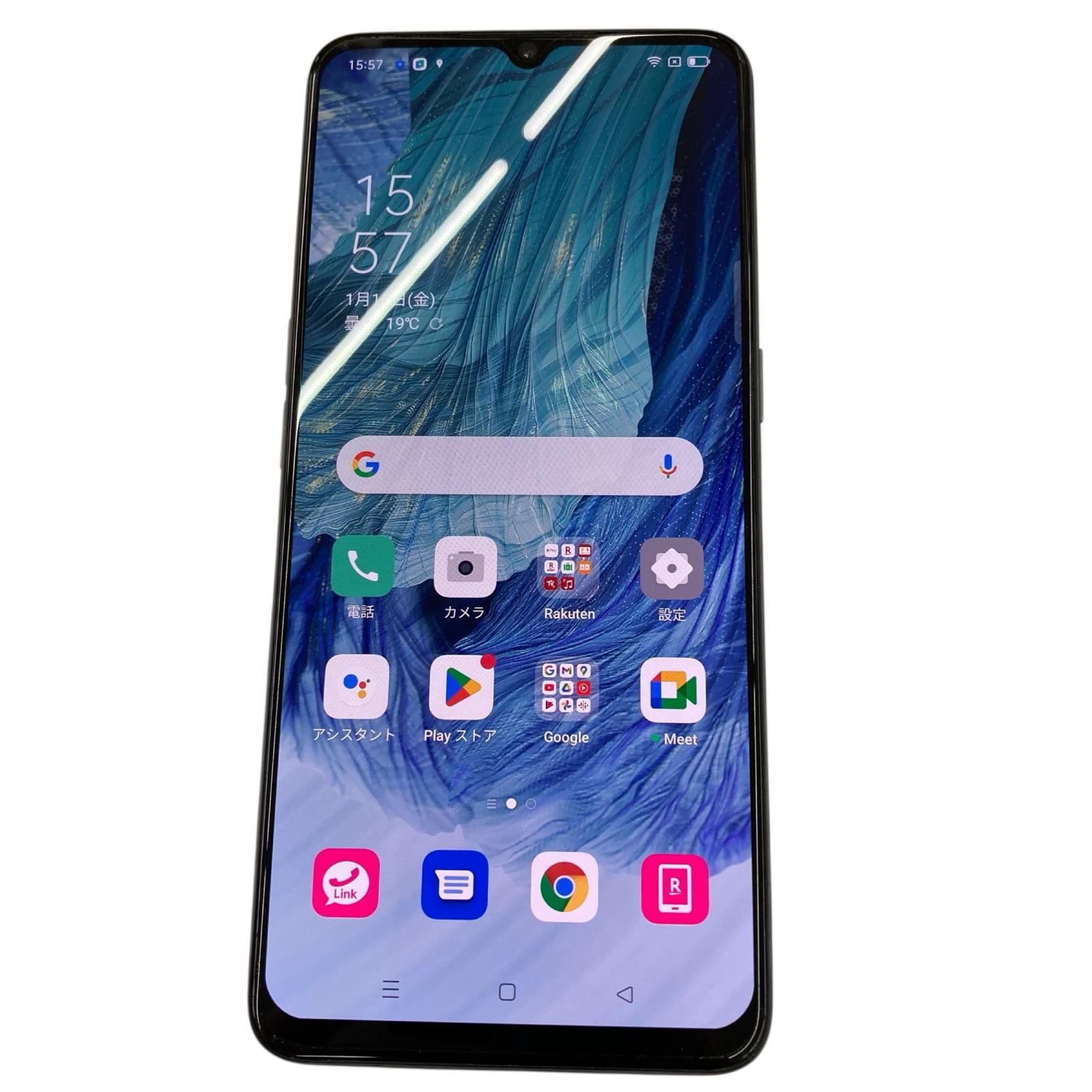 186000 動作確認済み OPPO A73 CPH2099 ネービーブルー - メルカリ