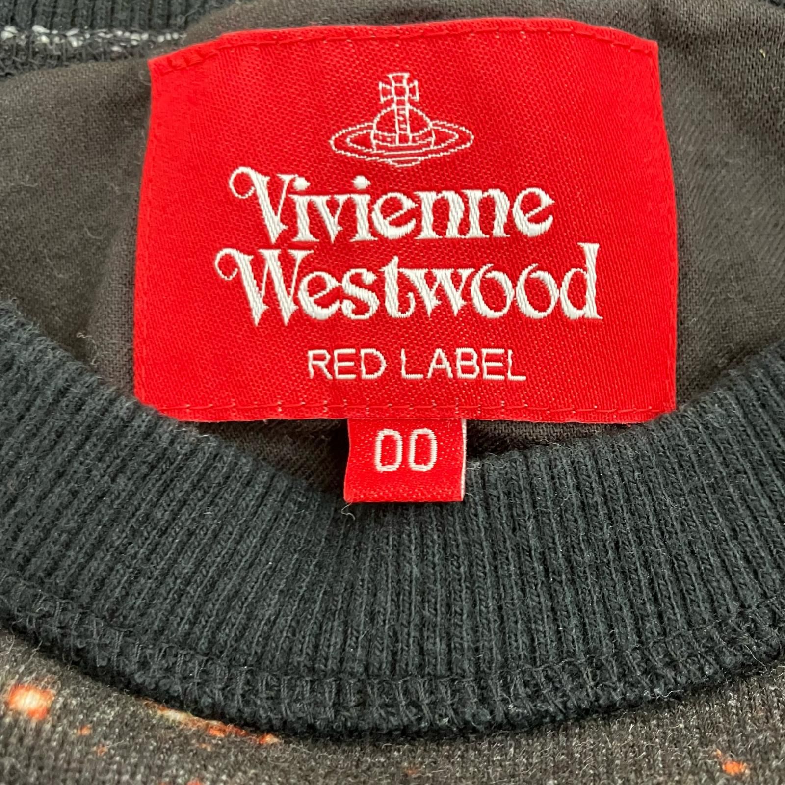 ヴィヴィアンウエストウッドレッドレーベル 刺繍ロゴ スウェット