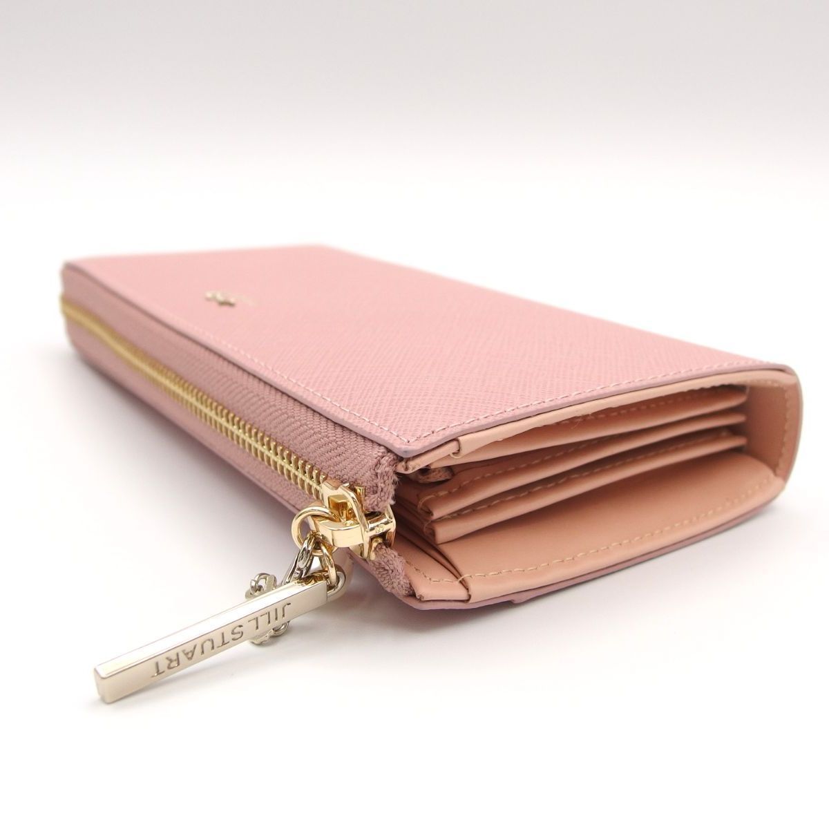 新品同様品】JILLSTUART ジルスチュアート ラメ入り L字ファスナー長 