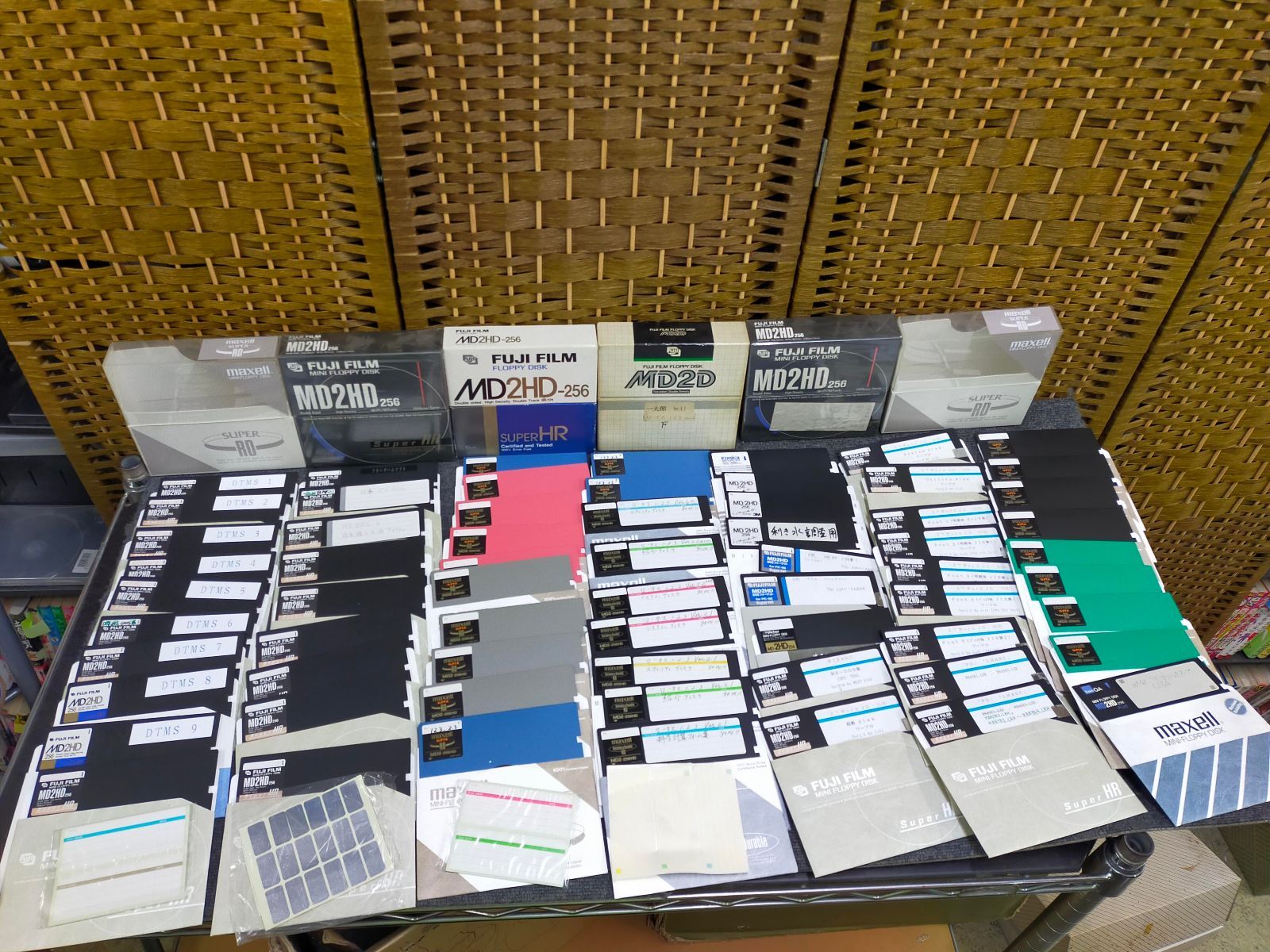 2HD フロッピーディスク 65枚 まとめ売り FUJIFILM / maxell / Victor
