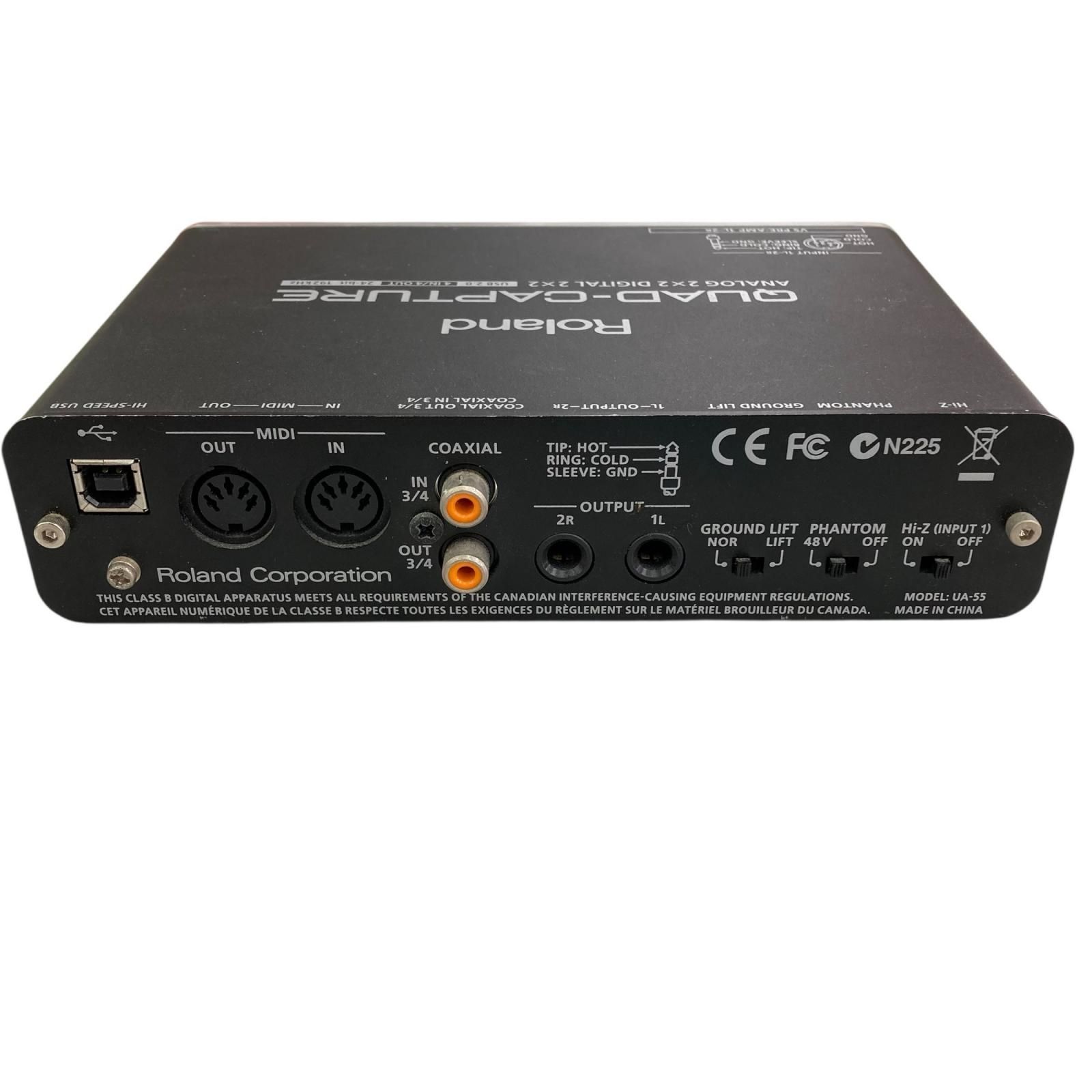 199990 現状品 Roland ローランド QUAD-CAPTURE オーディオ