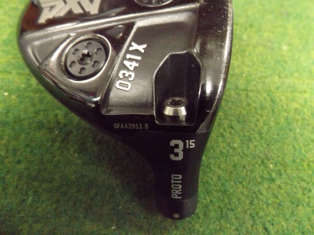 PXG PROTO 3W 15度 ヘッドのみ ゴルフ 2466 PXG 0341X PROTO 3W 15° ヘッド単品 カバー無 ピー